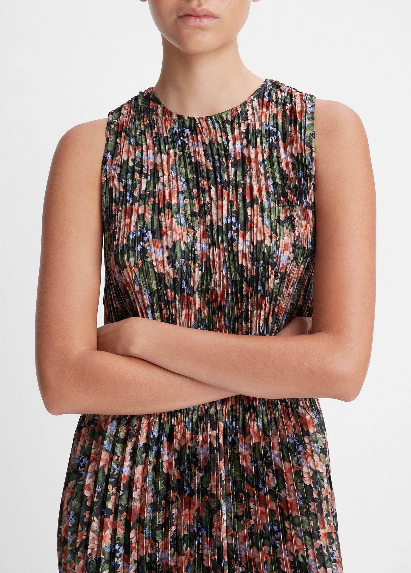 Wild Primrose Pintuck-Pleated Dress