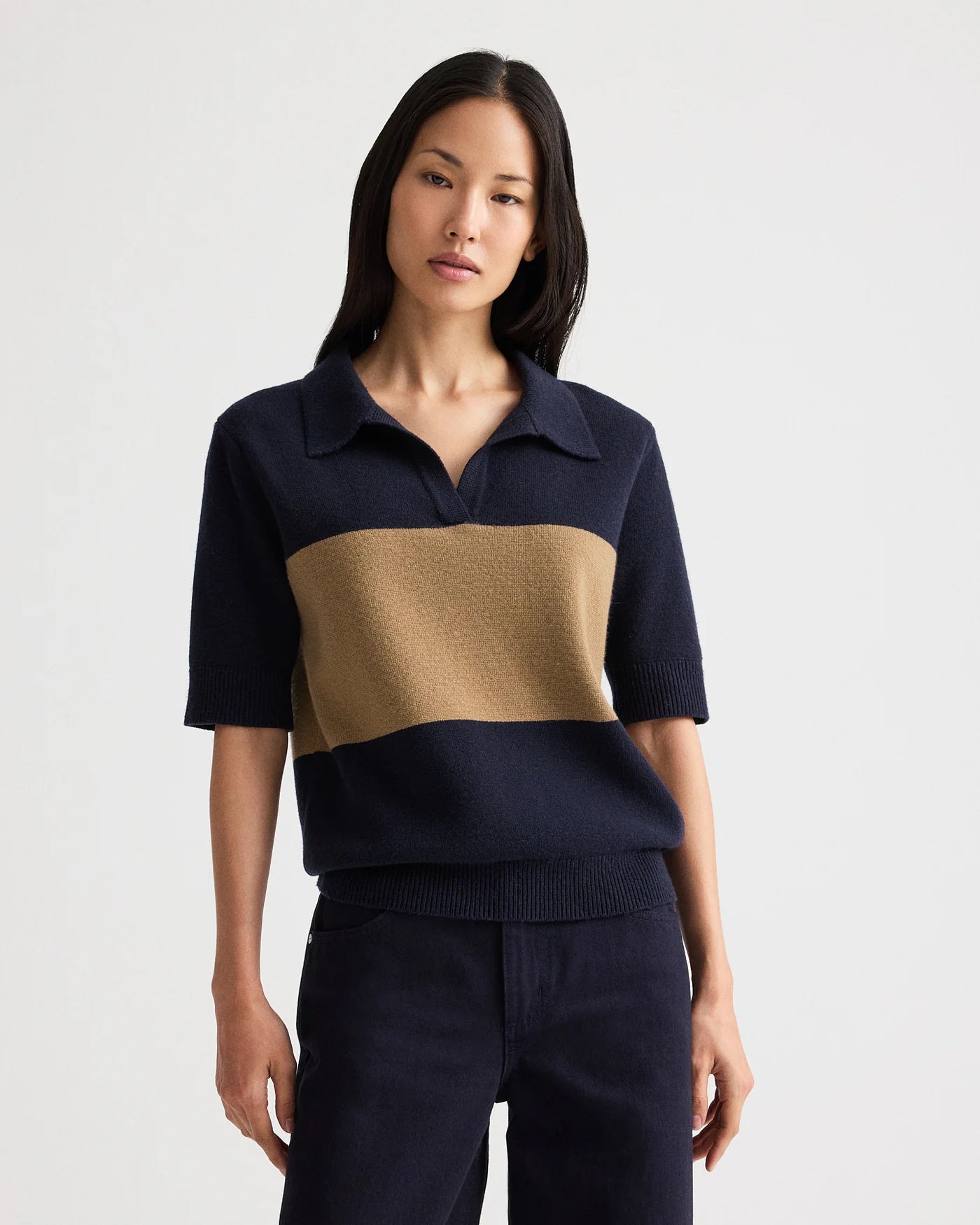 Slightly Oversized Polo Top