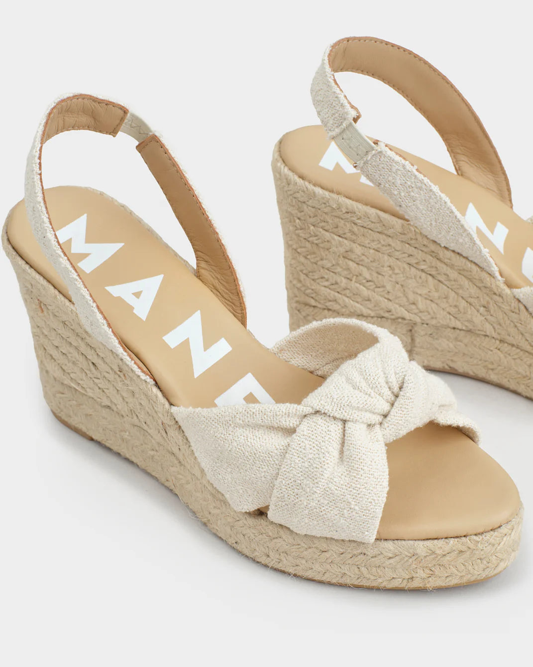 Knot Wedge Espadrilles