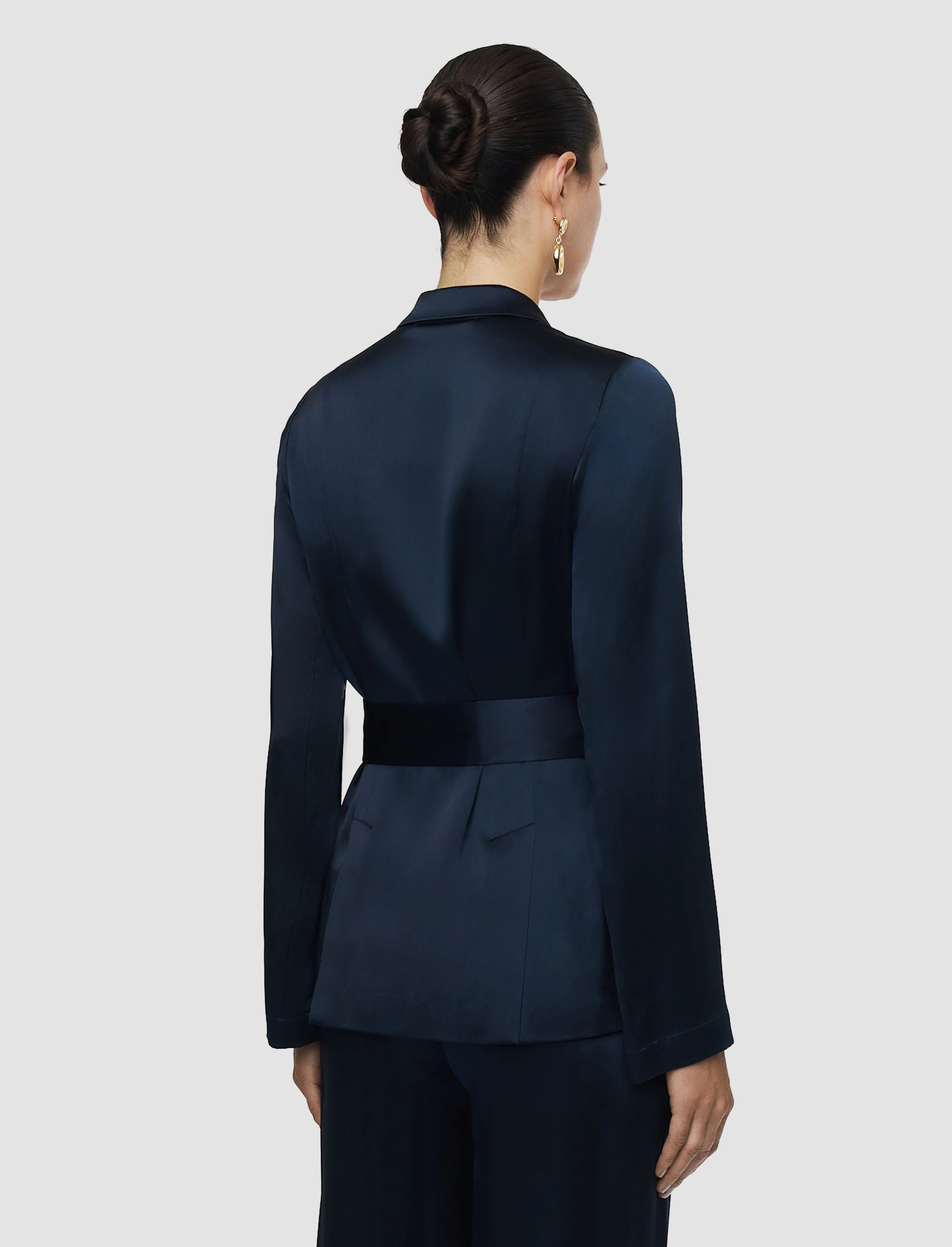Archer Silk Satin Jacket