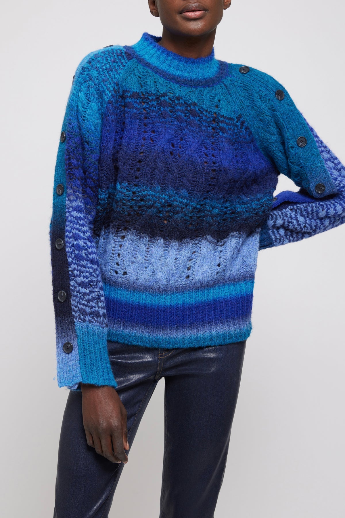 Lula Mock Neck Sweater