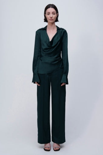SYMONE COWL NECK TOP