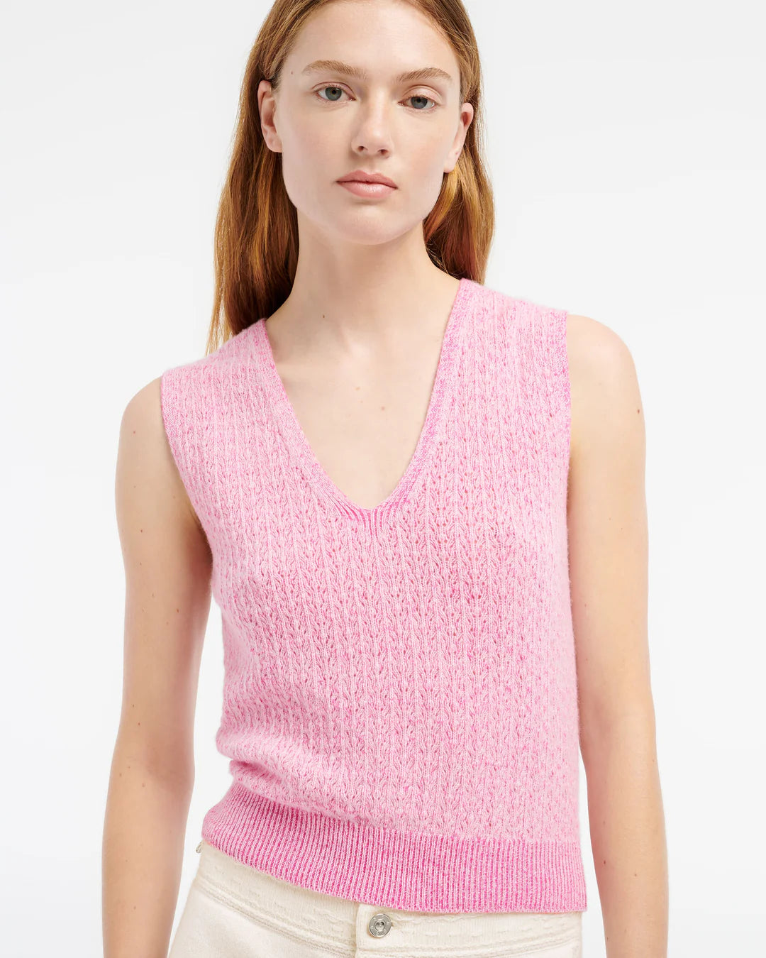 Sleeveless Knit Top