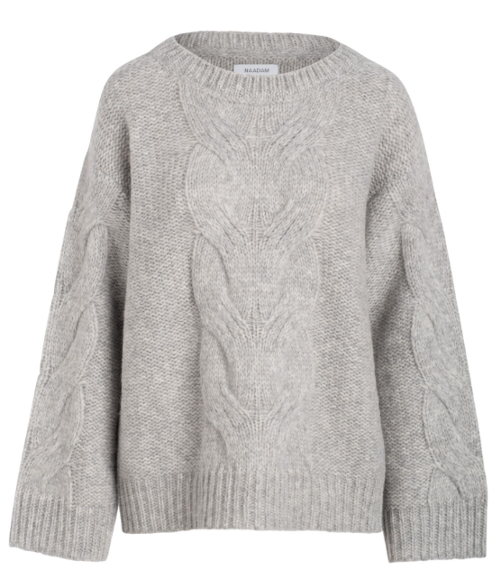 Luxe Lofty Alpaca Cable Sweater