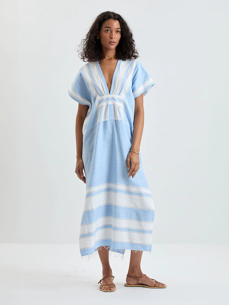 Gasira V Neck Caftan