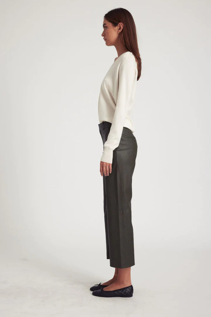 Cropped Baggy Trousers