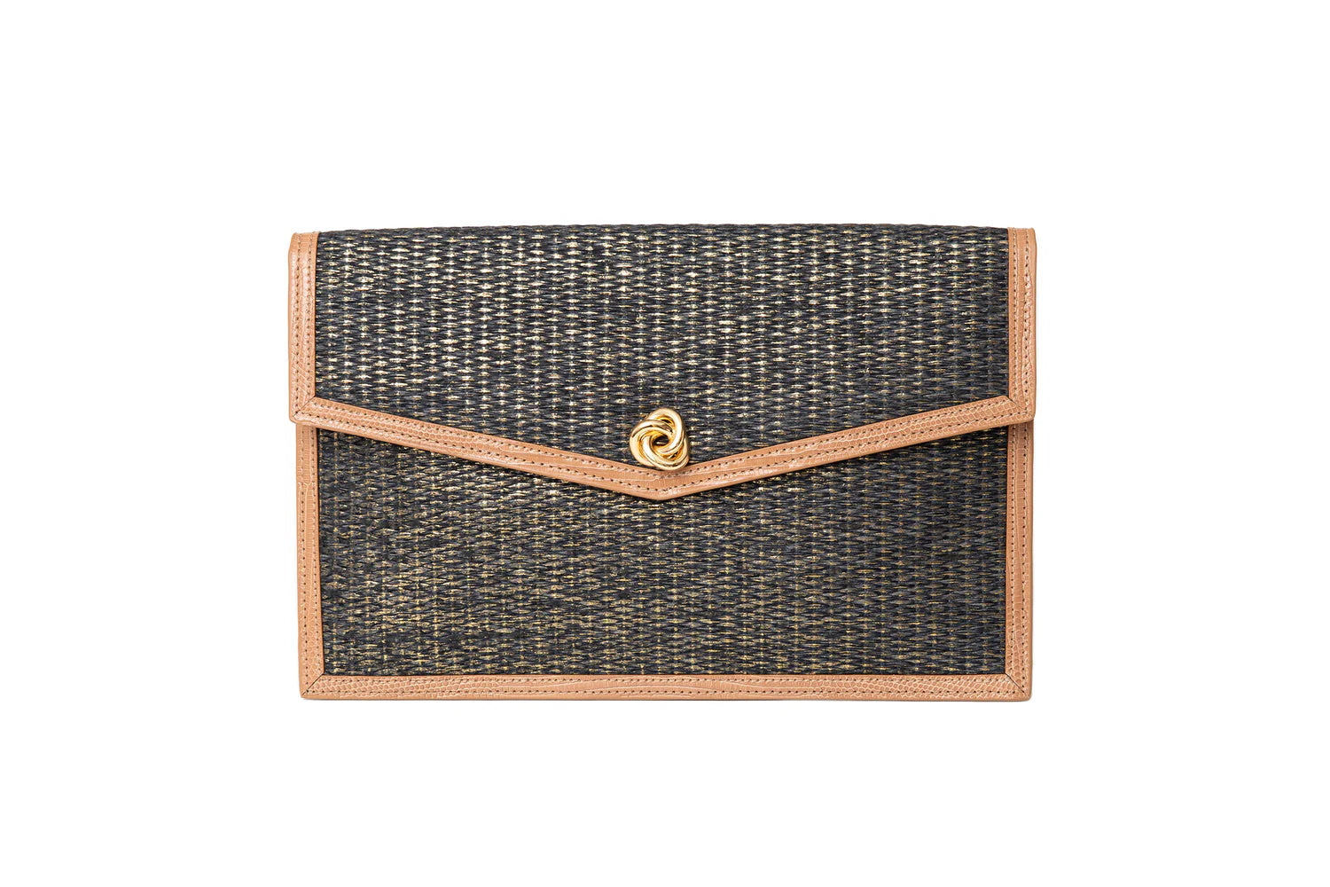 Brick Wicker Clutch