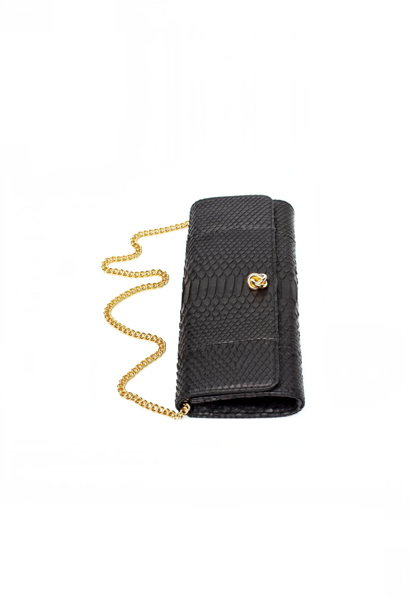 Robbie Python Clutch