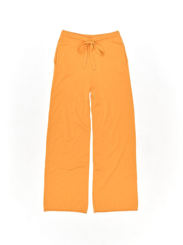 Cashmere Wide Leg Pant