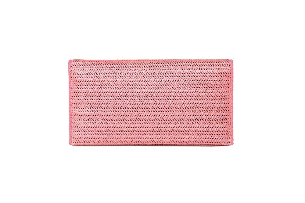 Eloise Rafia Clutch