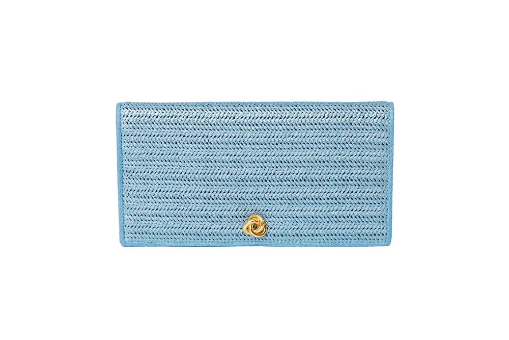 Eloise Rafia Clutch