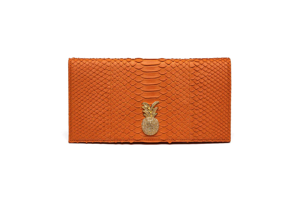 Eloise Python Clutch
