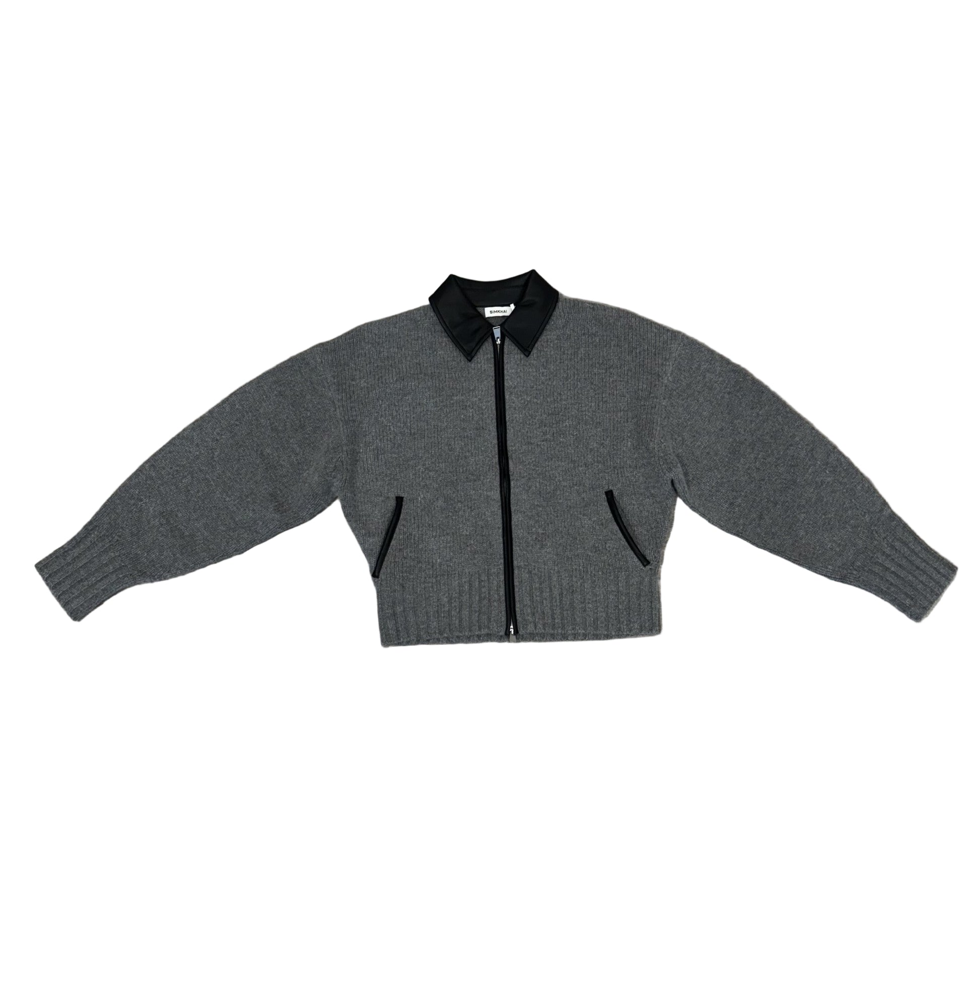 Zofia Zipper Cardigan