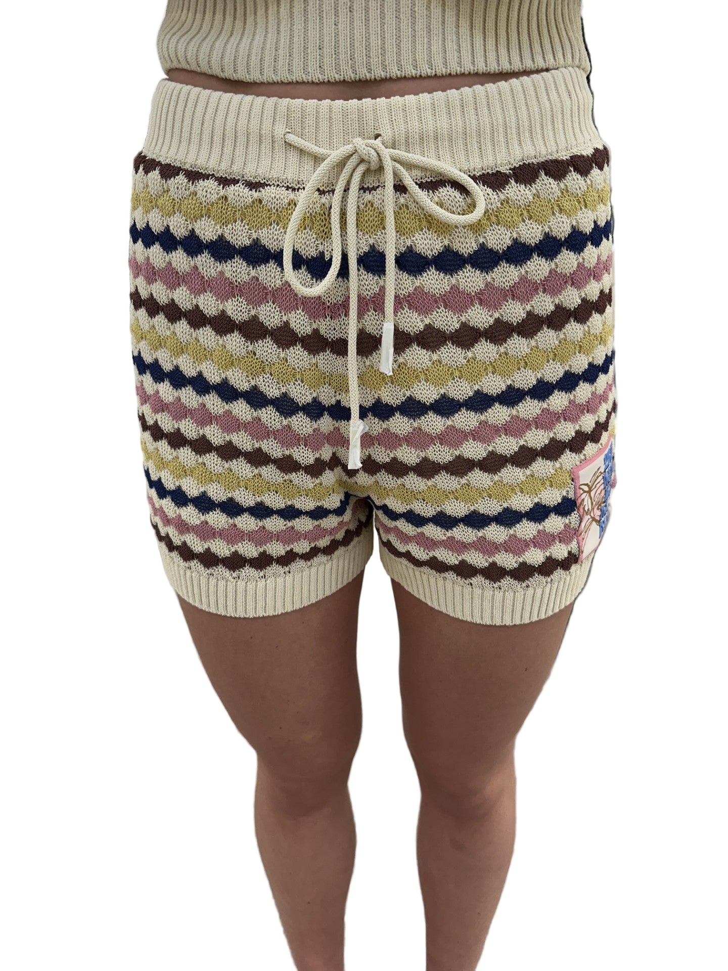 Awaken Scallop Knit Short