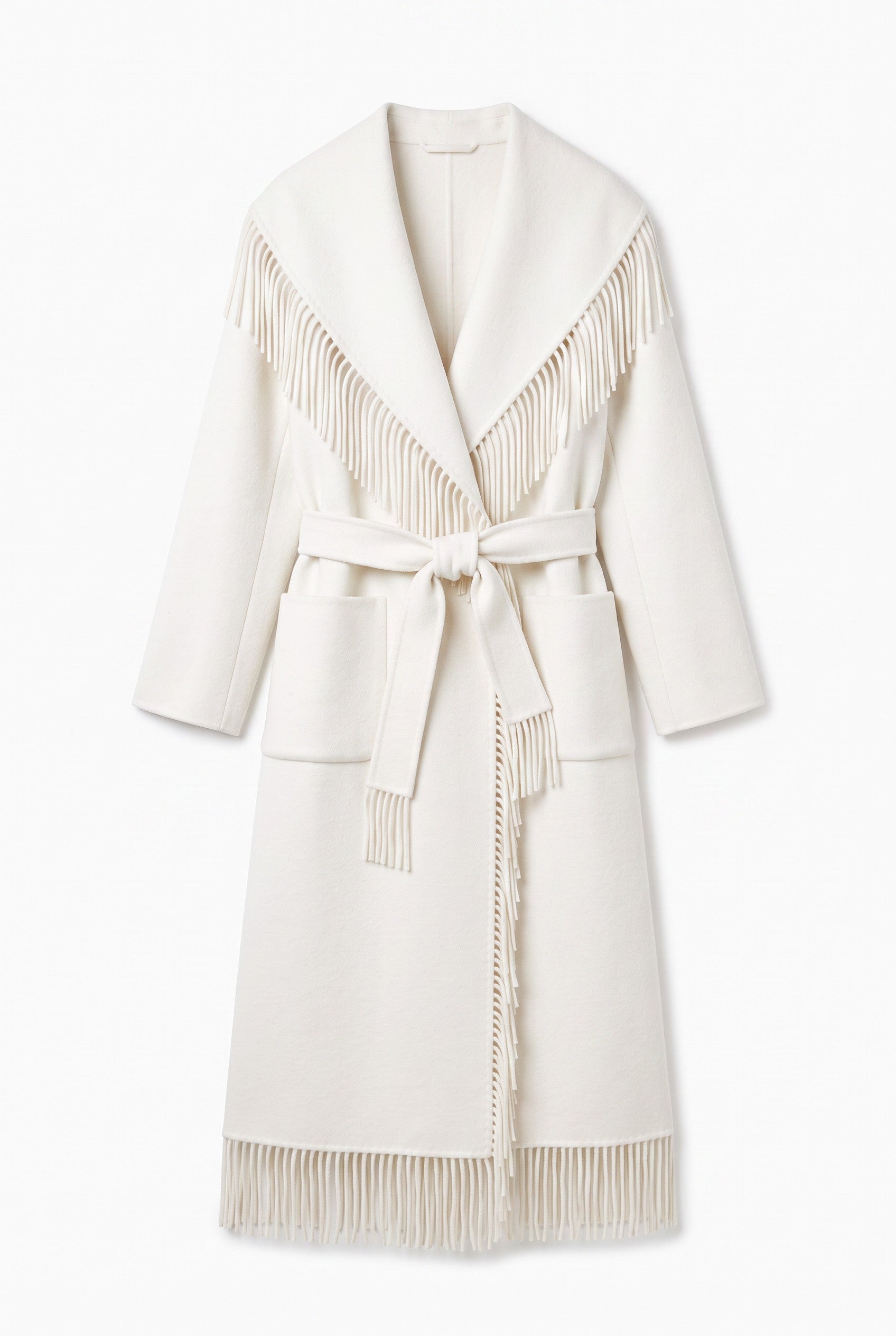 Carrie Fringe Robe Coat