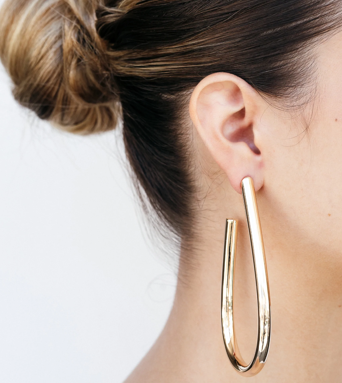 Jennifer Fisher 3" Teardrop Samira Hoops