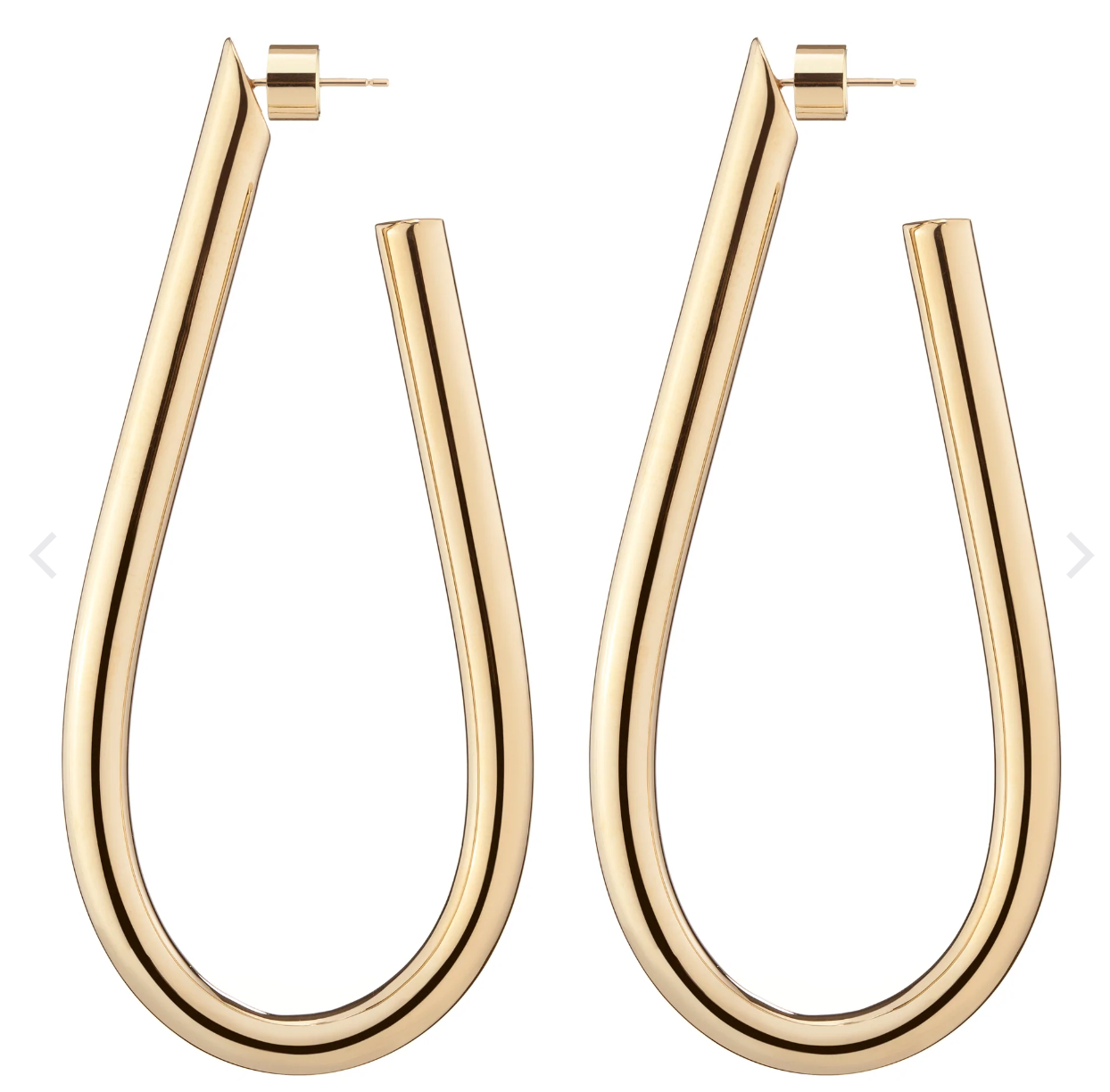 Jennifer Fisher 3" Teardrop Samira Hoops