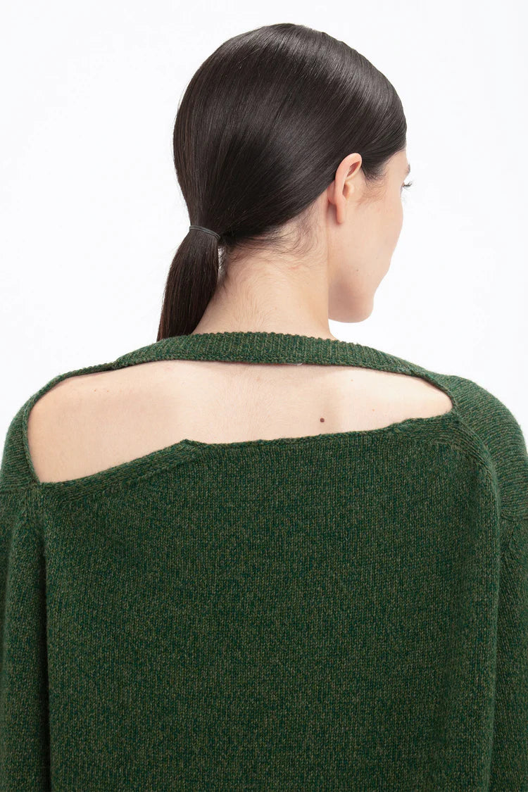 Convertible V-Neck Jumper