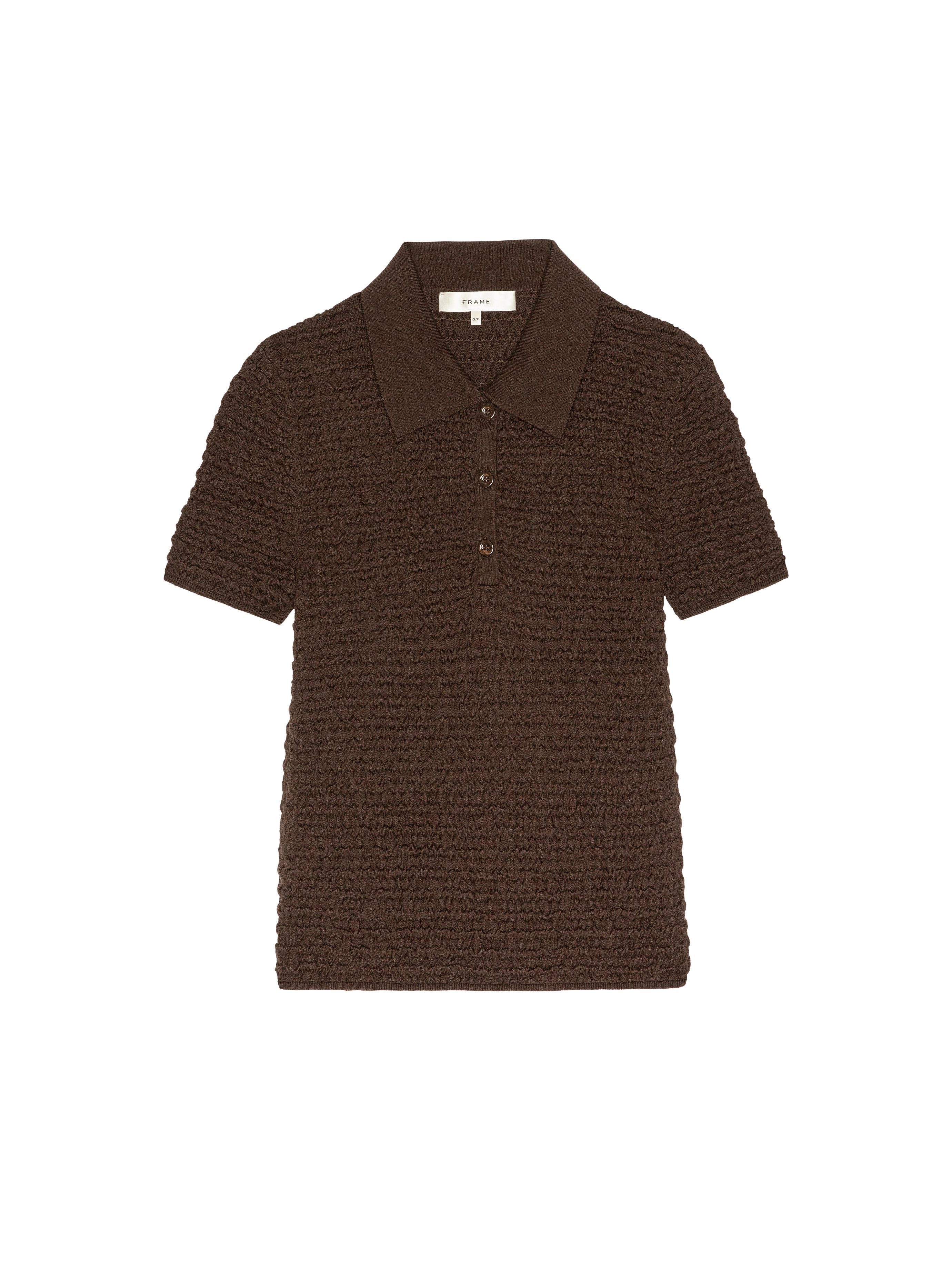 Frame The Smocked Polo