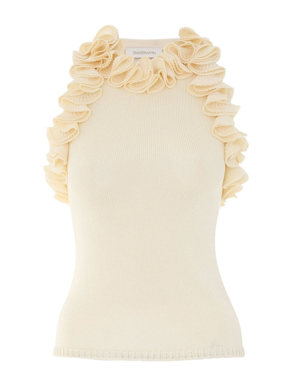 Matchmaker Ruffle Neck Top