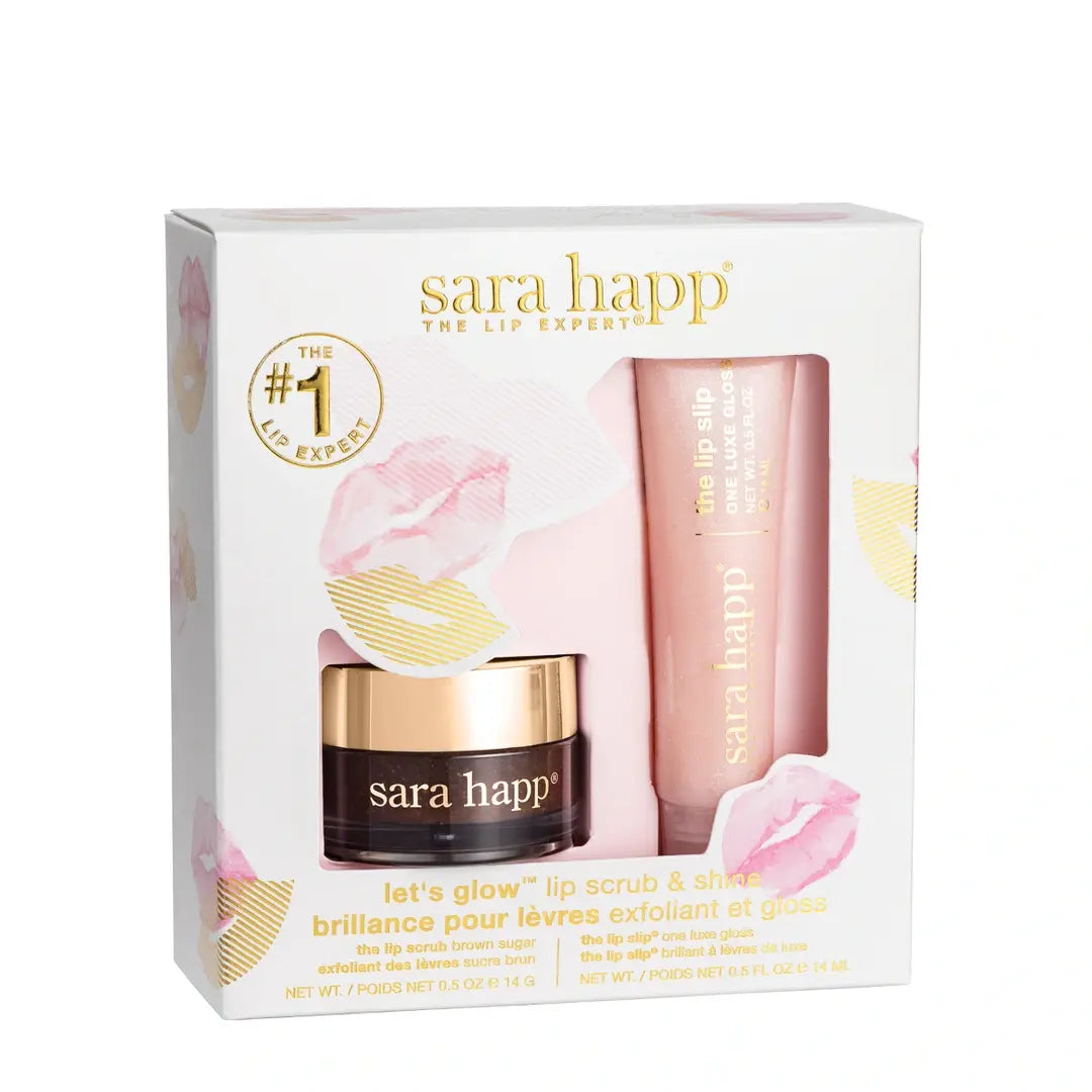 Let's Glow Lip Scrub & Shine