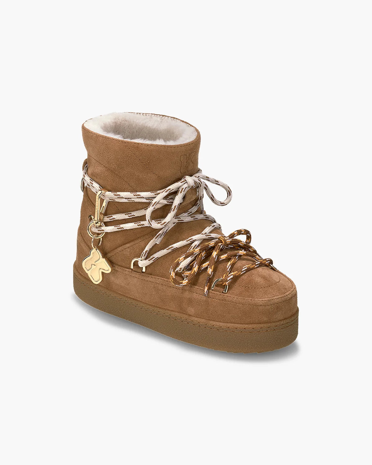 Quilted Suede Boot