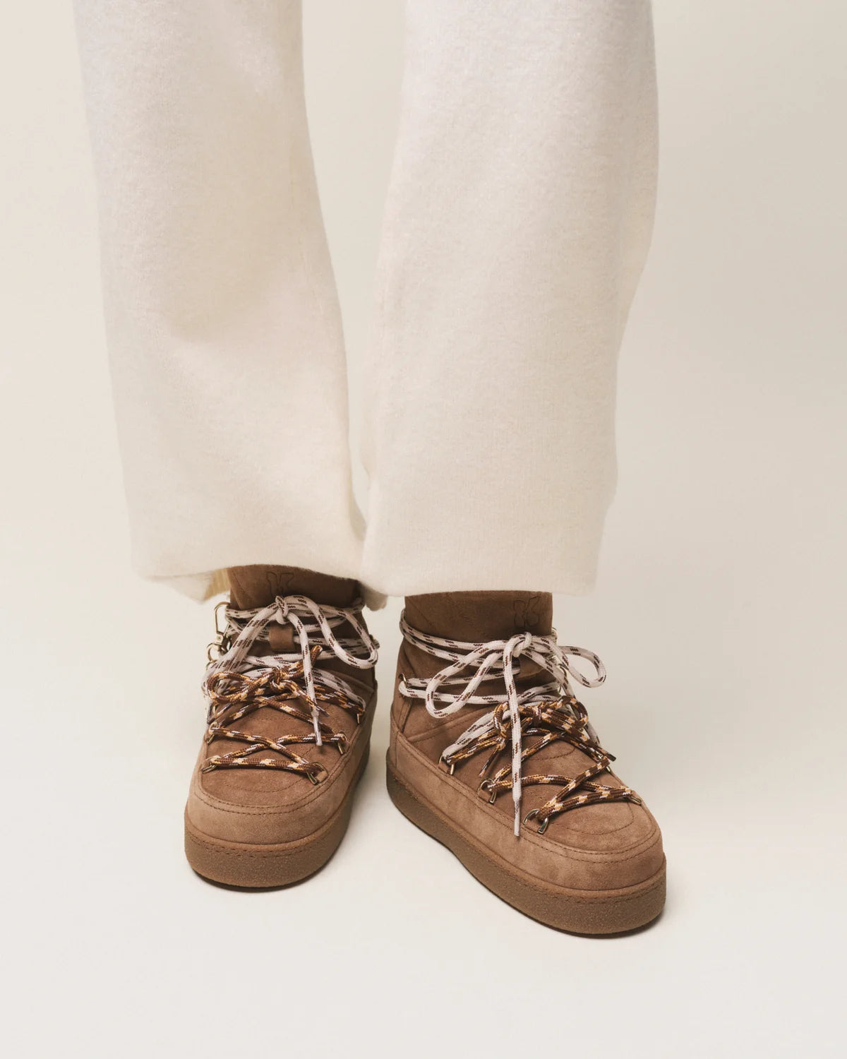 Quilted Suede Boot