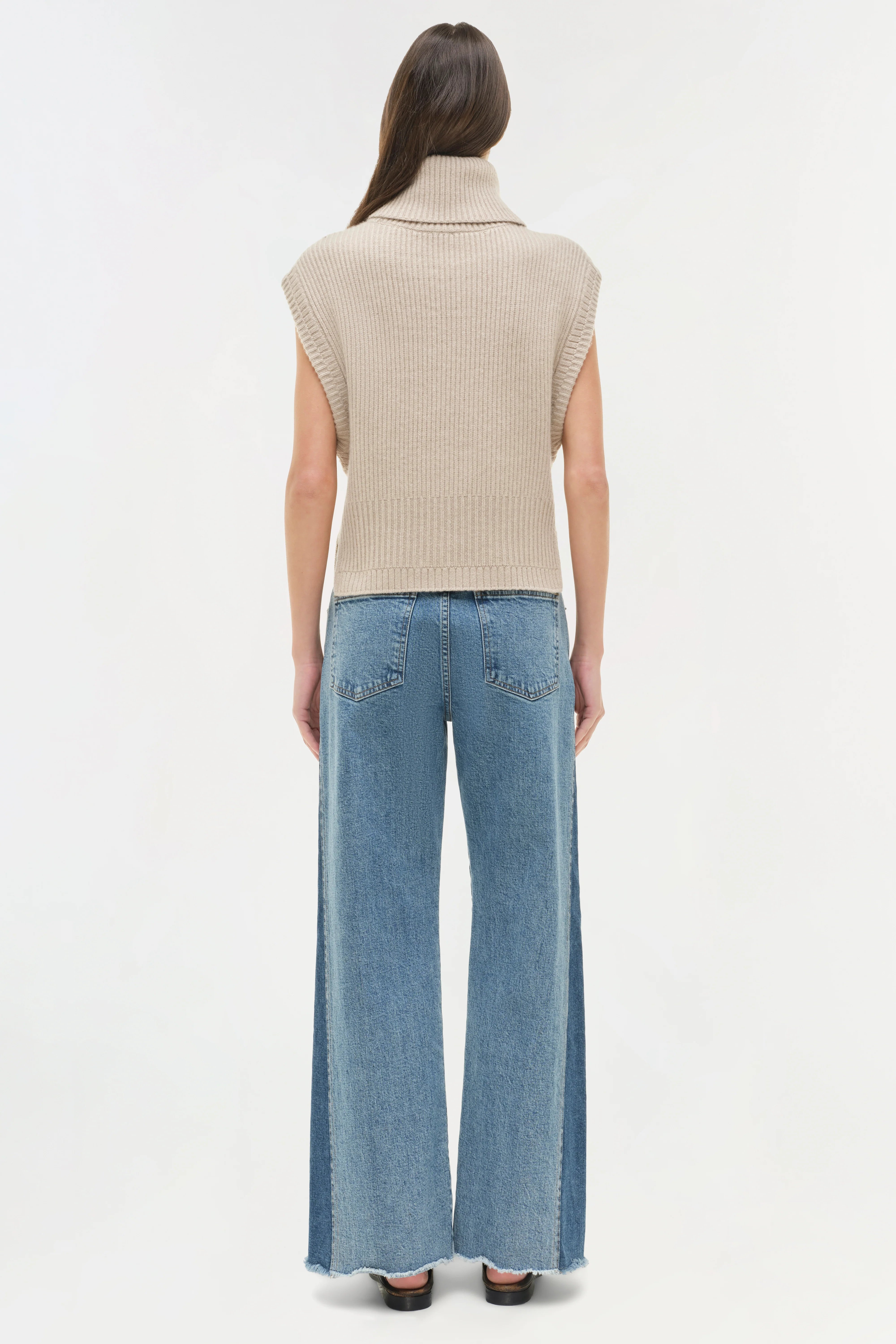 Godet Straight Leg Jean