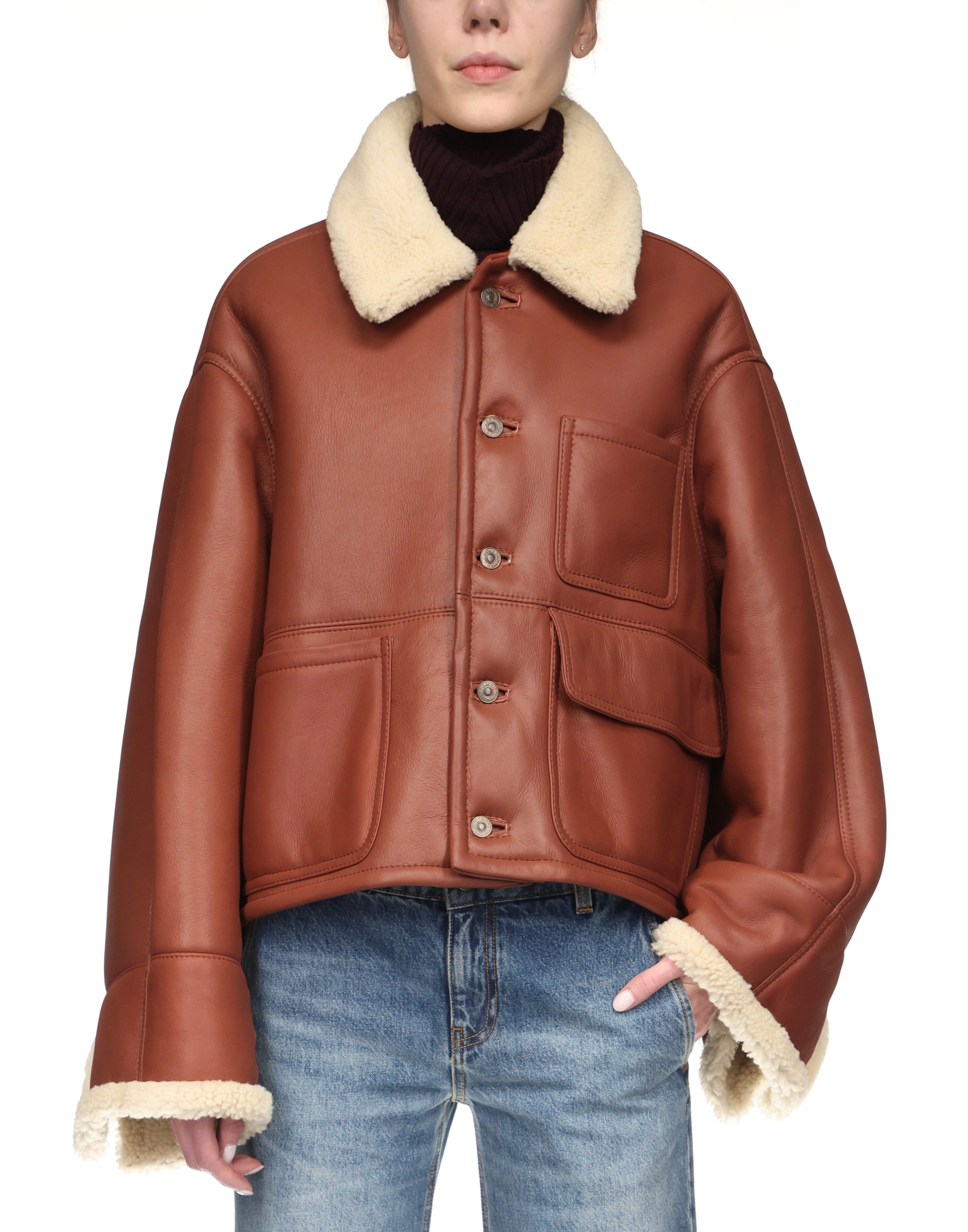 Shearling Workwear Jacket