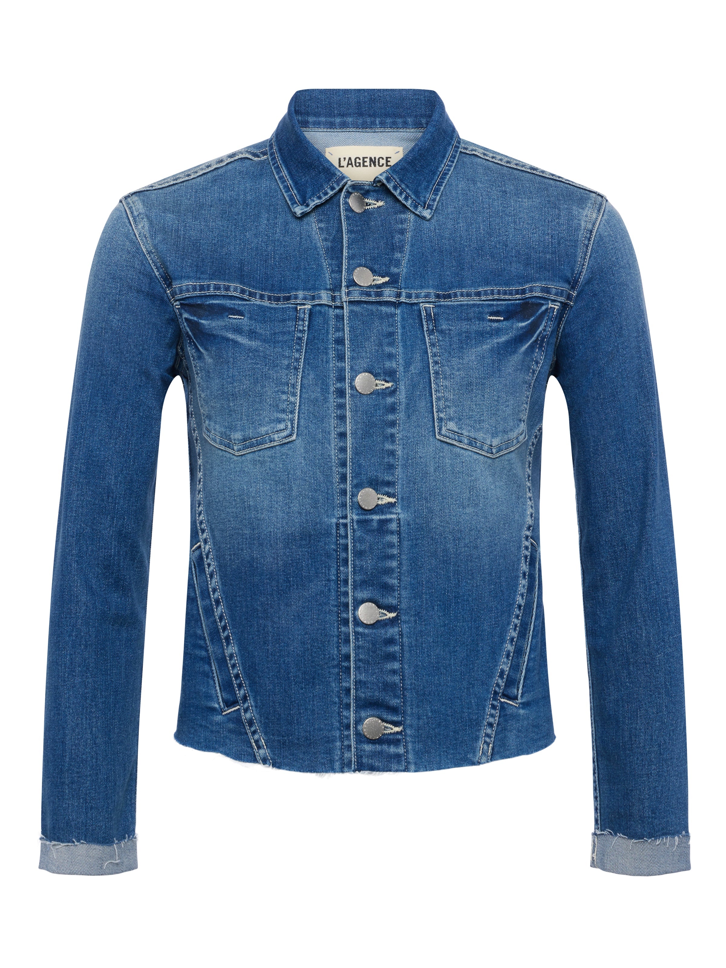 Janelle Slim Raw Jacket