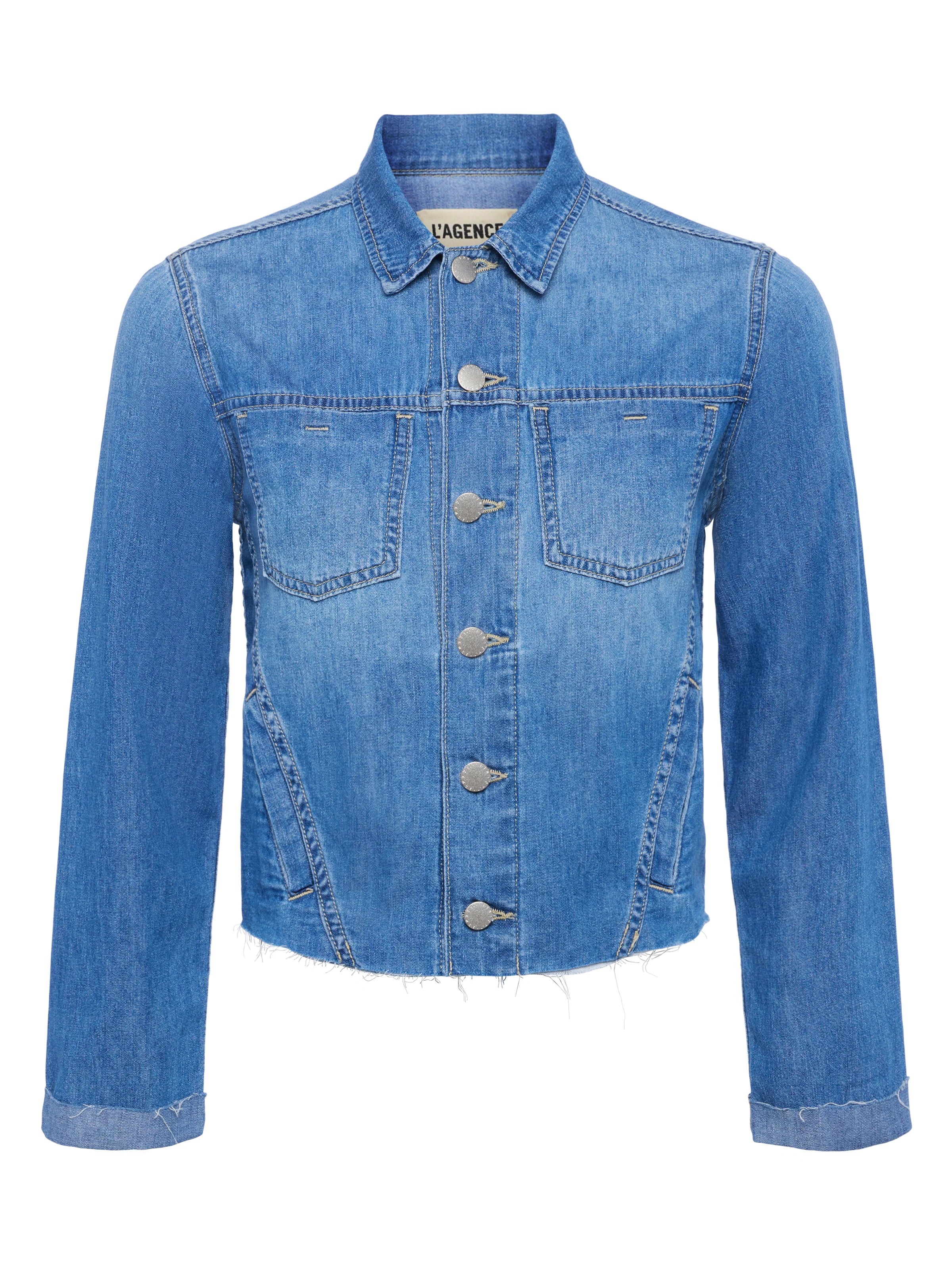 Janelle Slim Raw Jacket