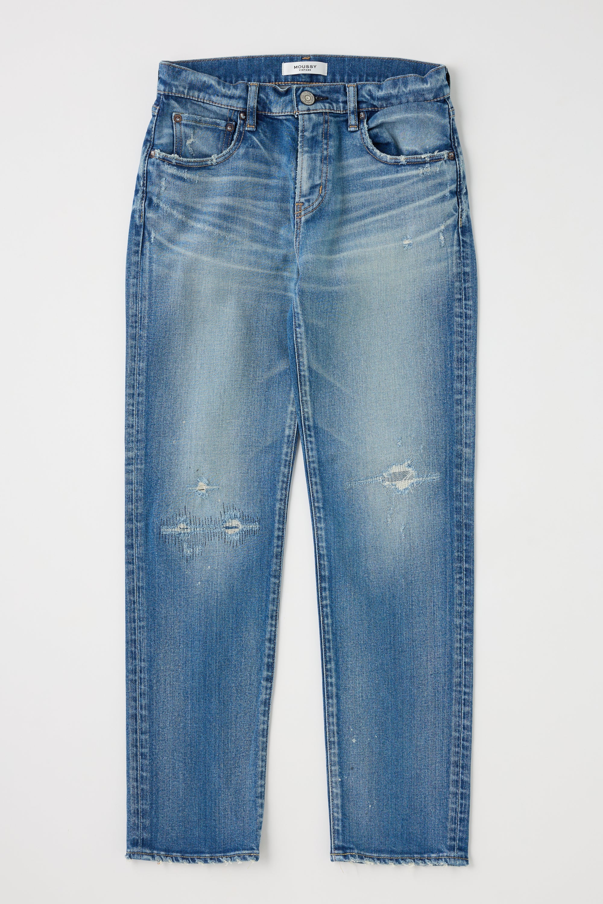 Moussy Bridgeville Slim Straight Jean