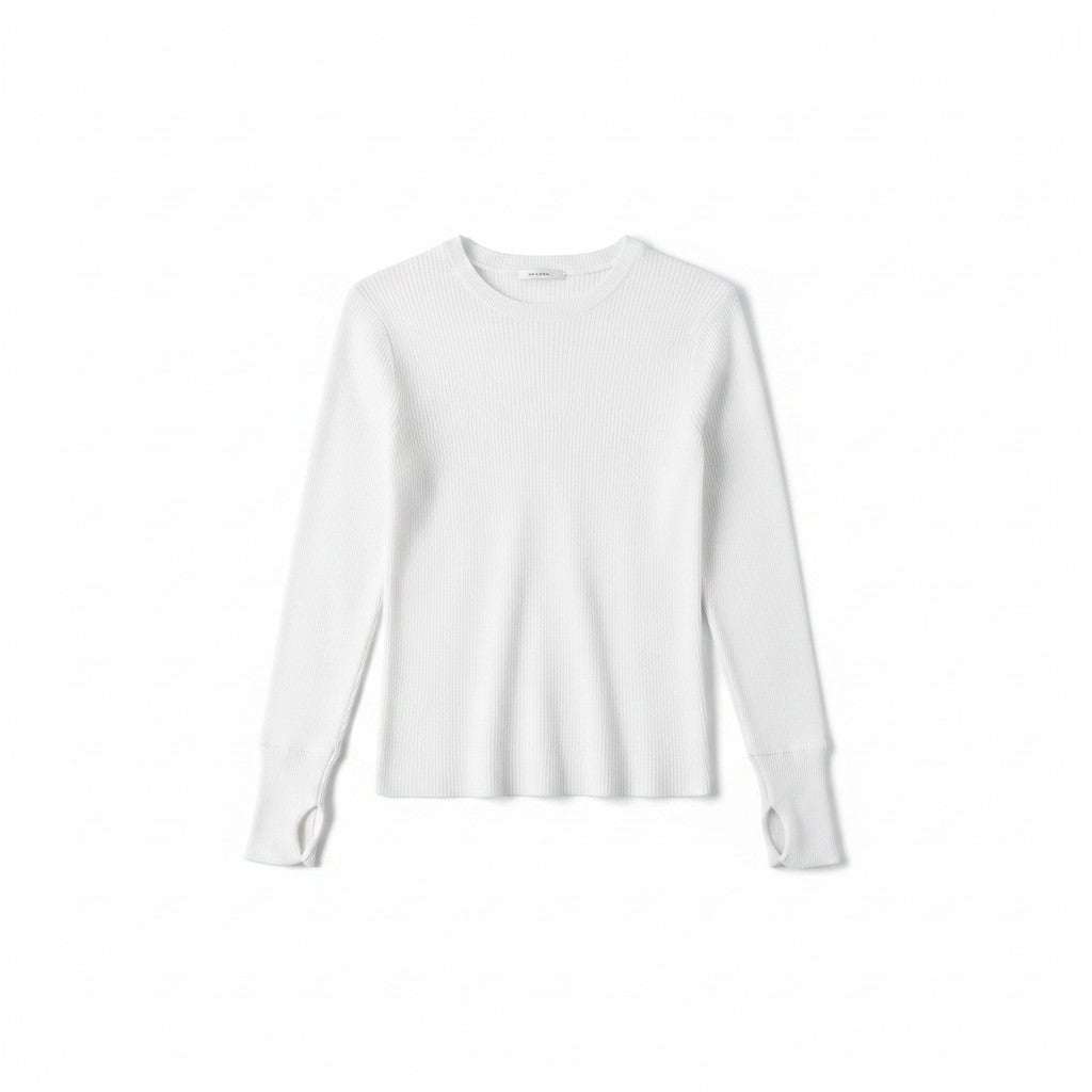 Easy Cuff Crew Top