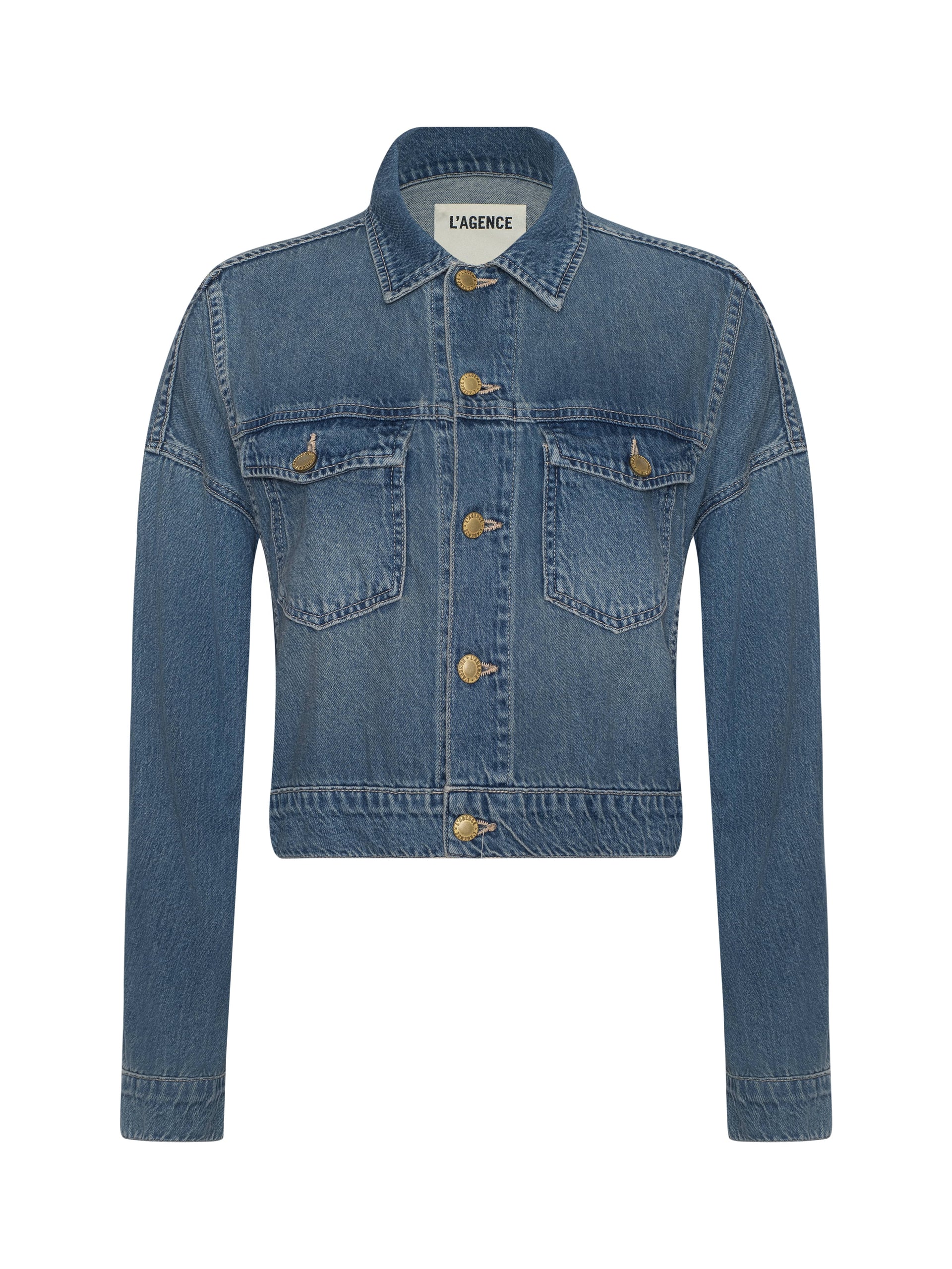 Vianney Hi-Lo Crop Jacket