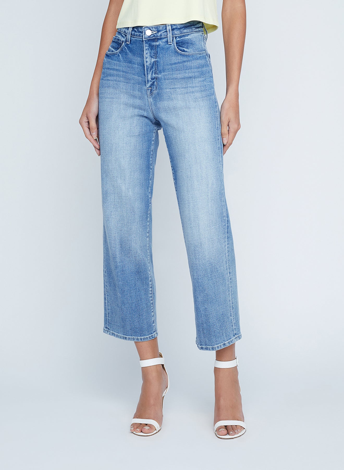 Ultra High Rise Crop Stovepipe Jeans