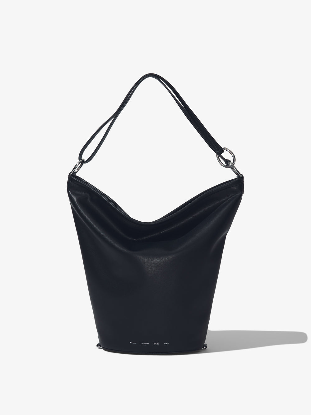 Leather Spring Bucket Bag