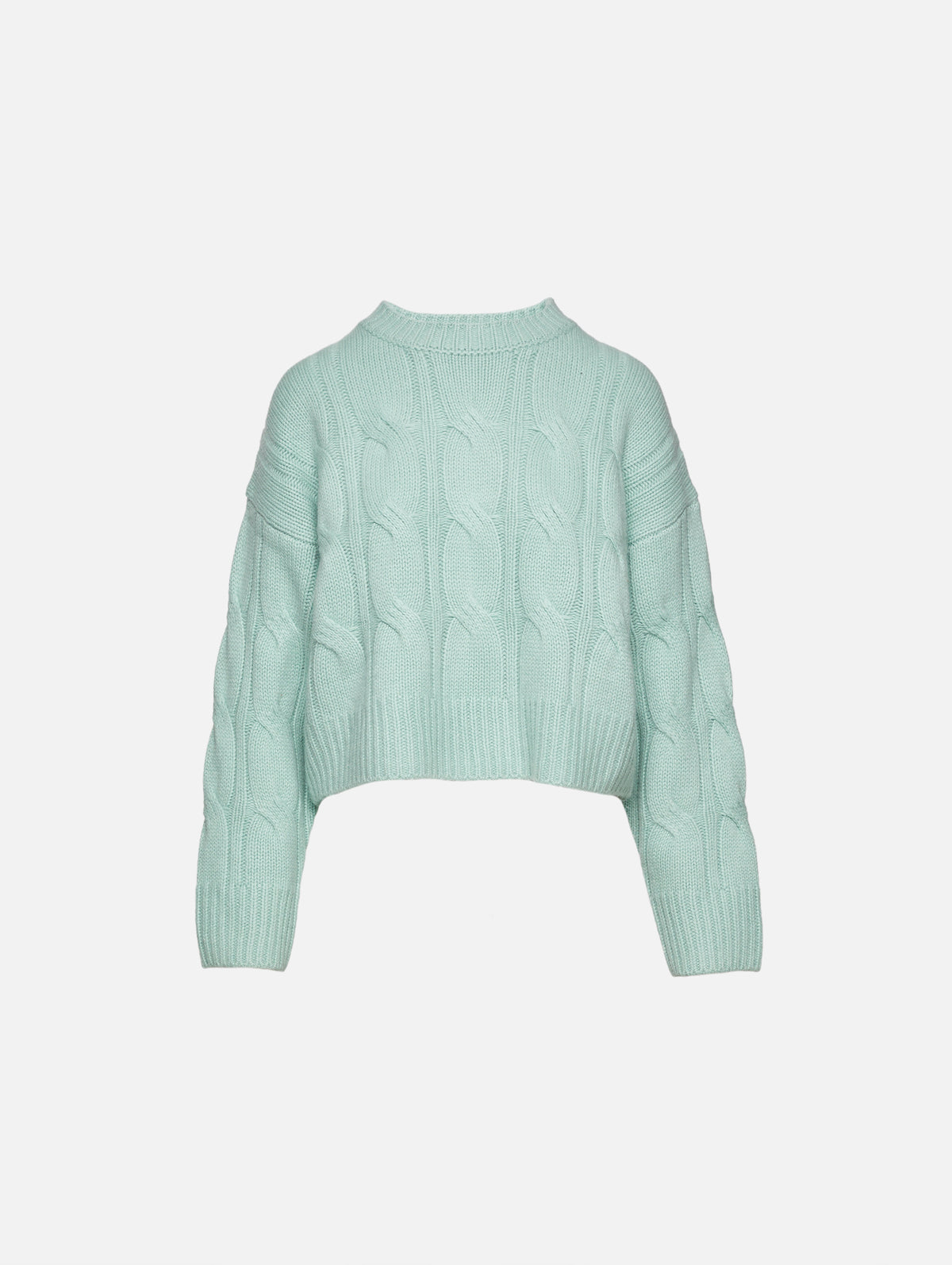 Tristan Cable Knit Crewneck