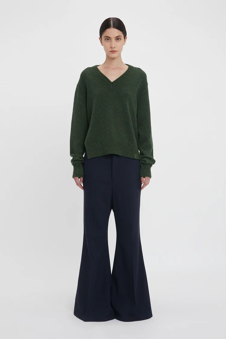 Convertible V-Neck Jumper