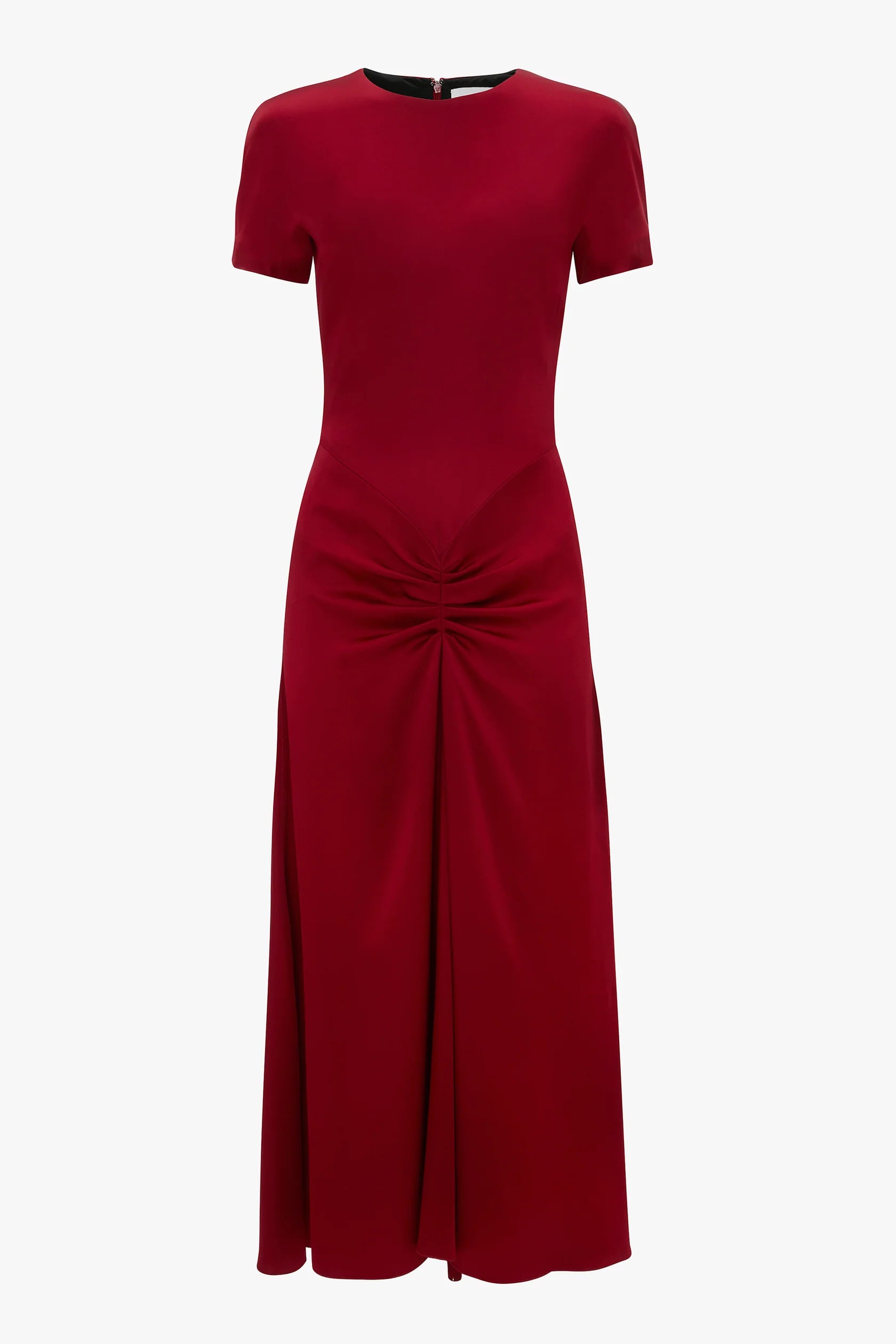 Gathered Detail T-Shirt Midi Dress