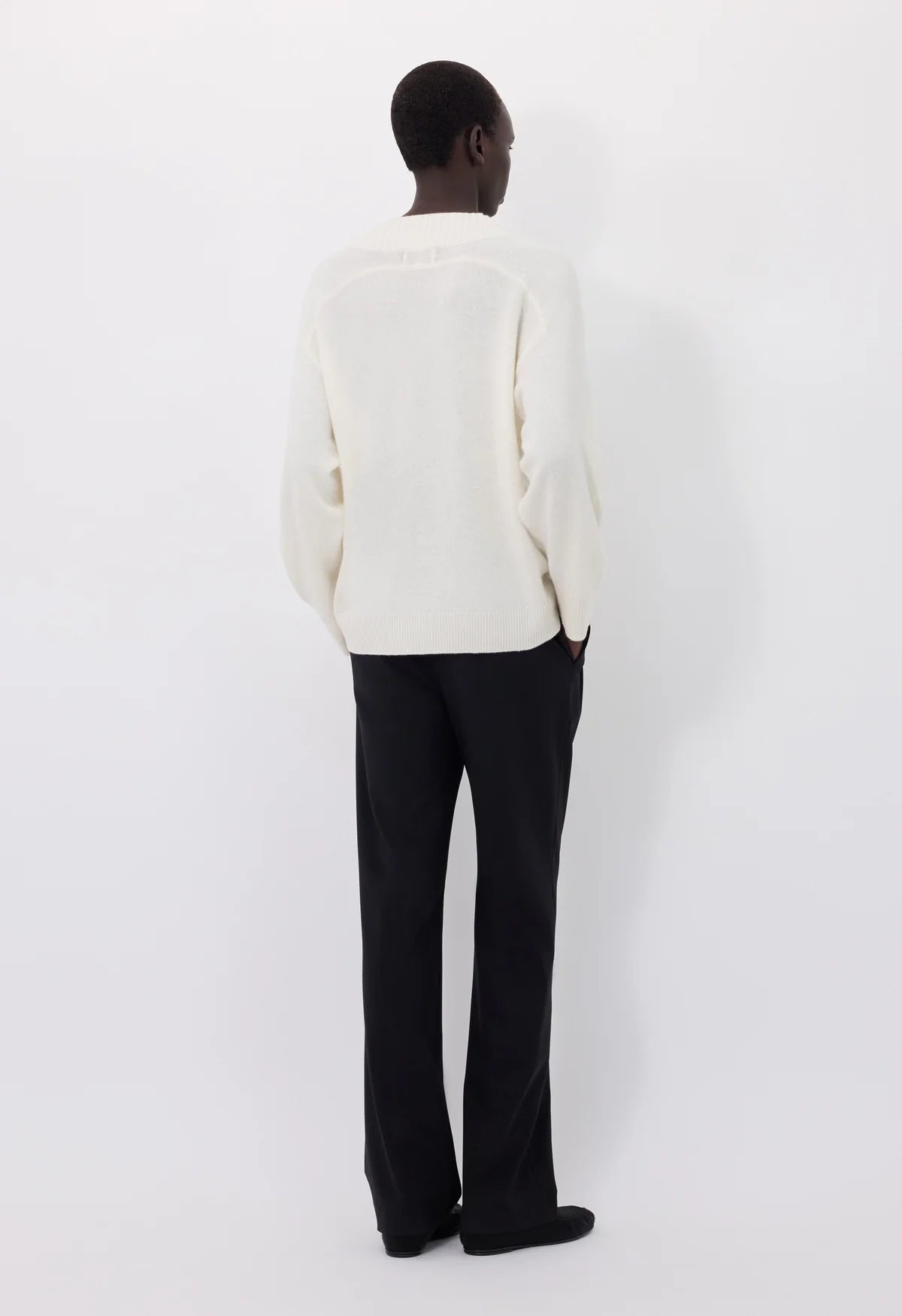 Sage LDS V Neck Sweater