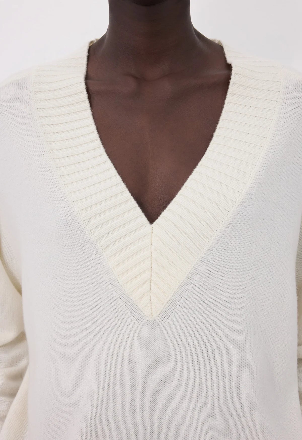 Sage LDS V Neck Sweater