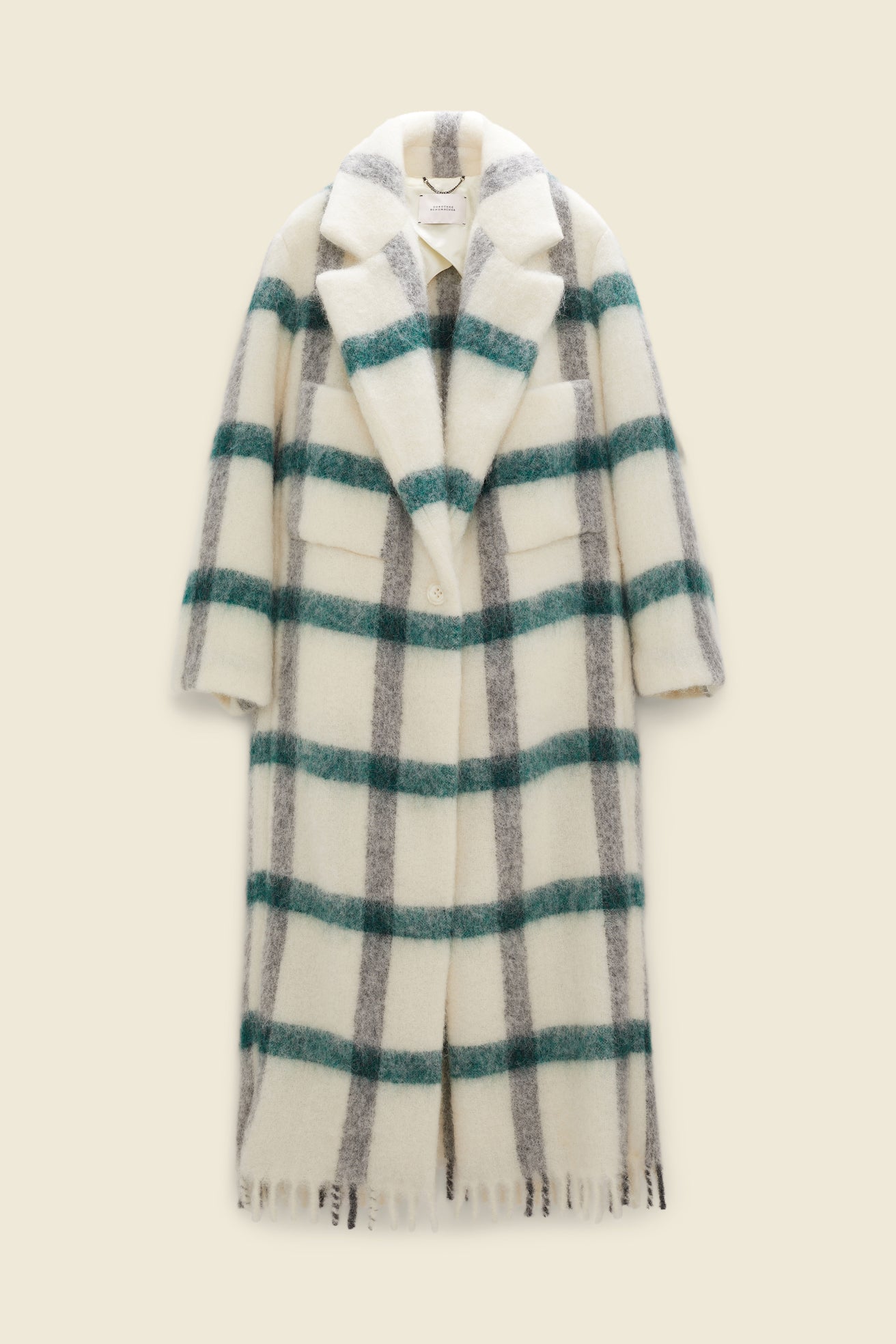 Check Softness Coat