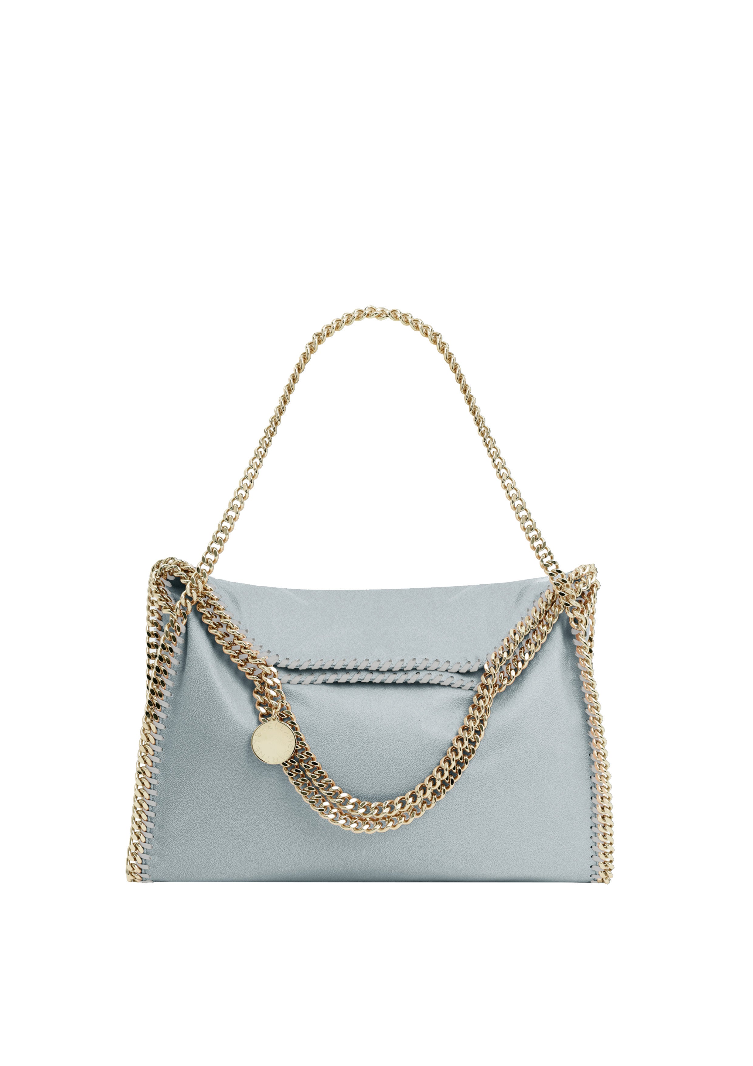Eco Shaggy Deer Duck Blue 3-Chain Tote