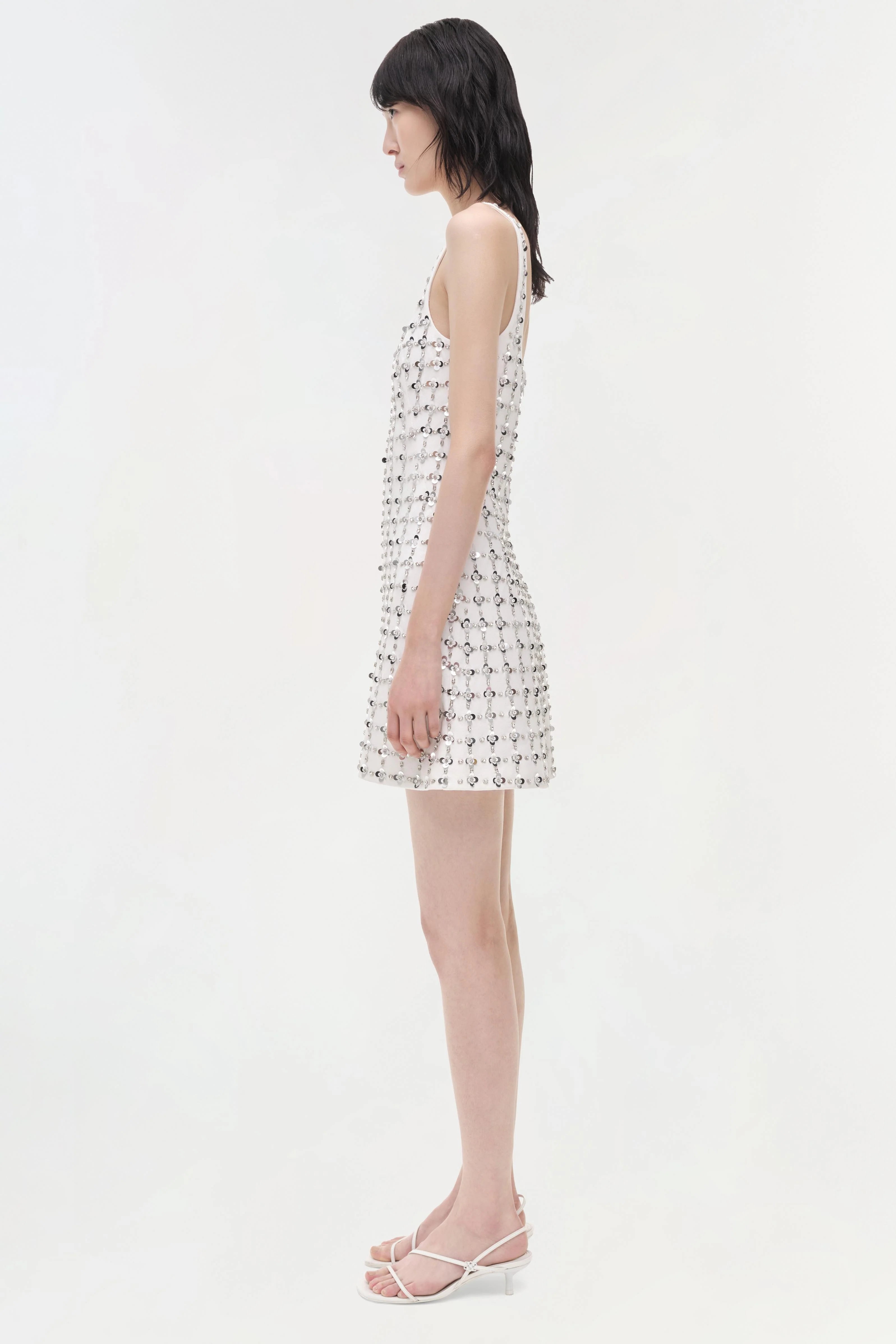 Ziva Embellished Mini Dress