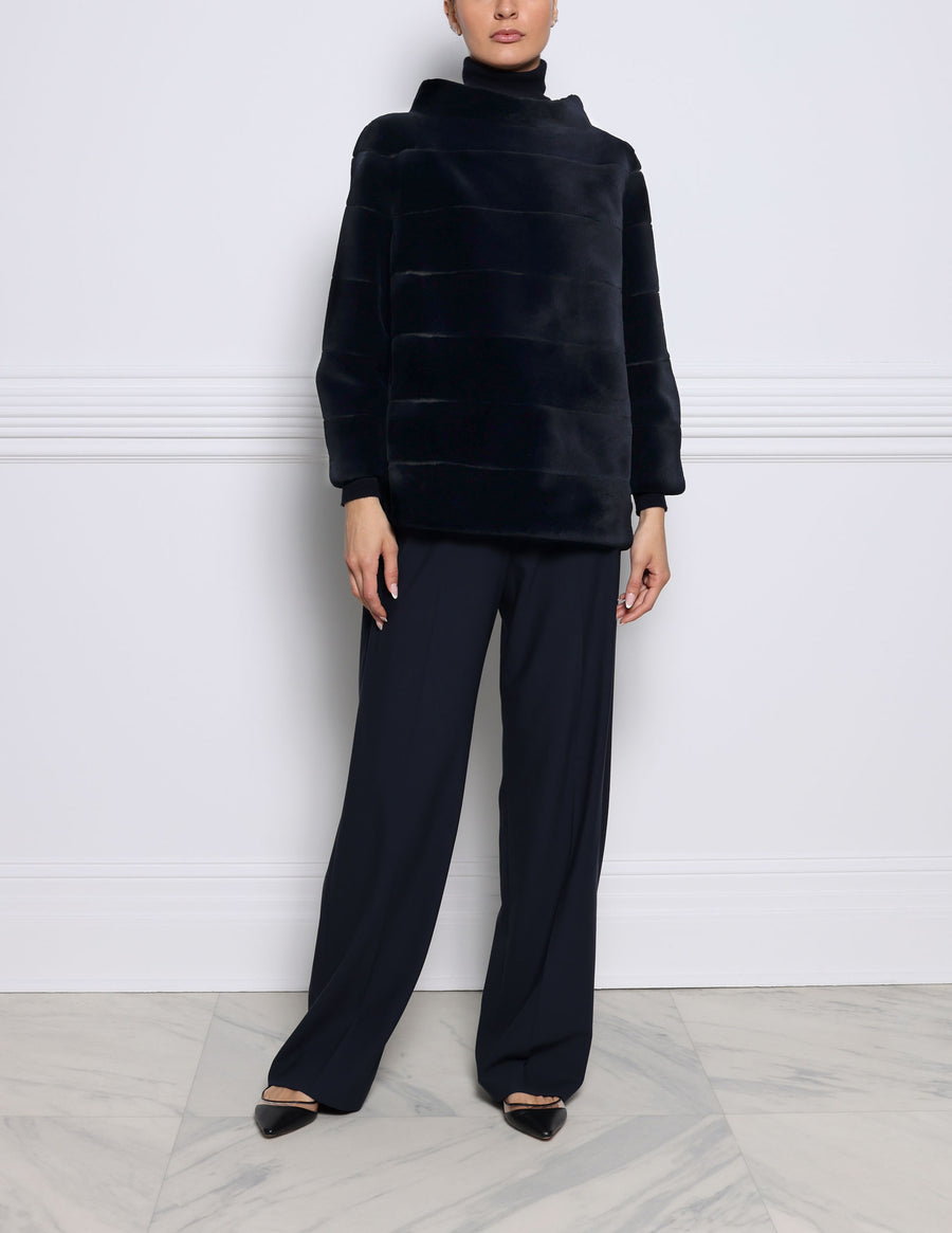 Sheared Mink Pullover