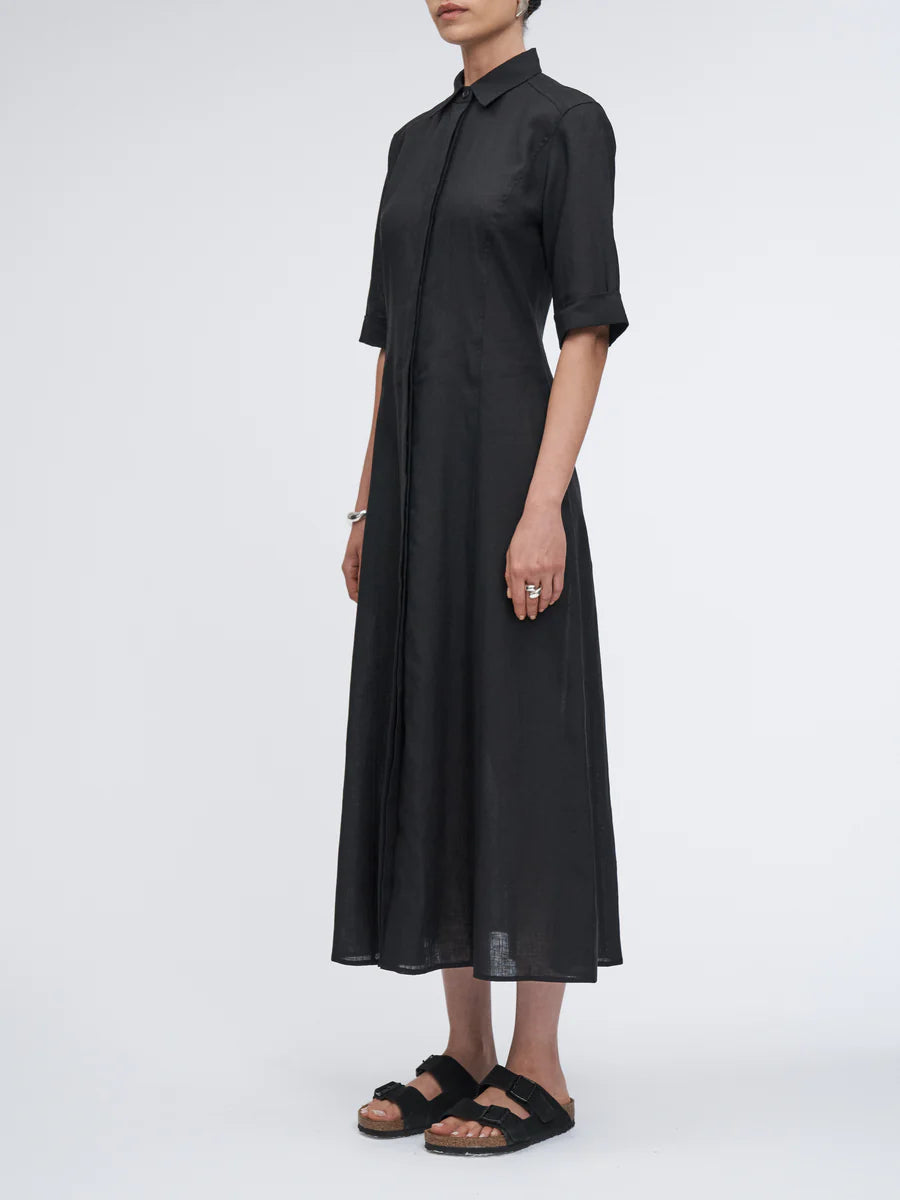 Panel Shirt Dress