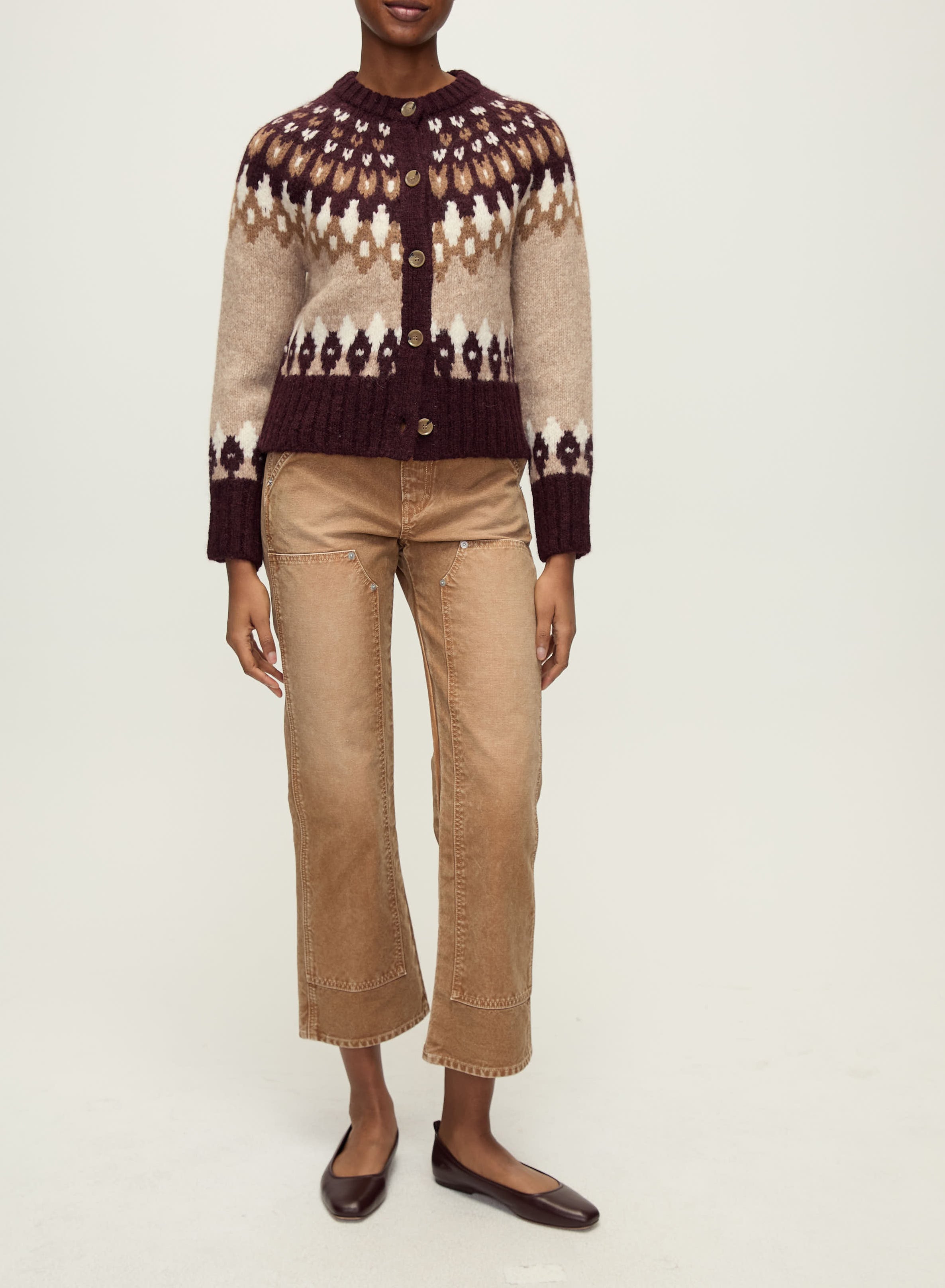 Christina Fairisle Cardigan