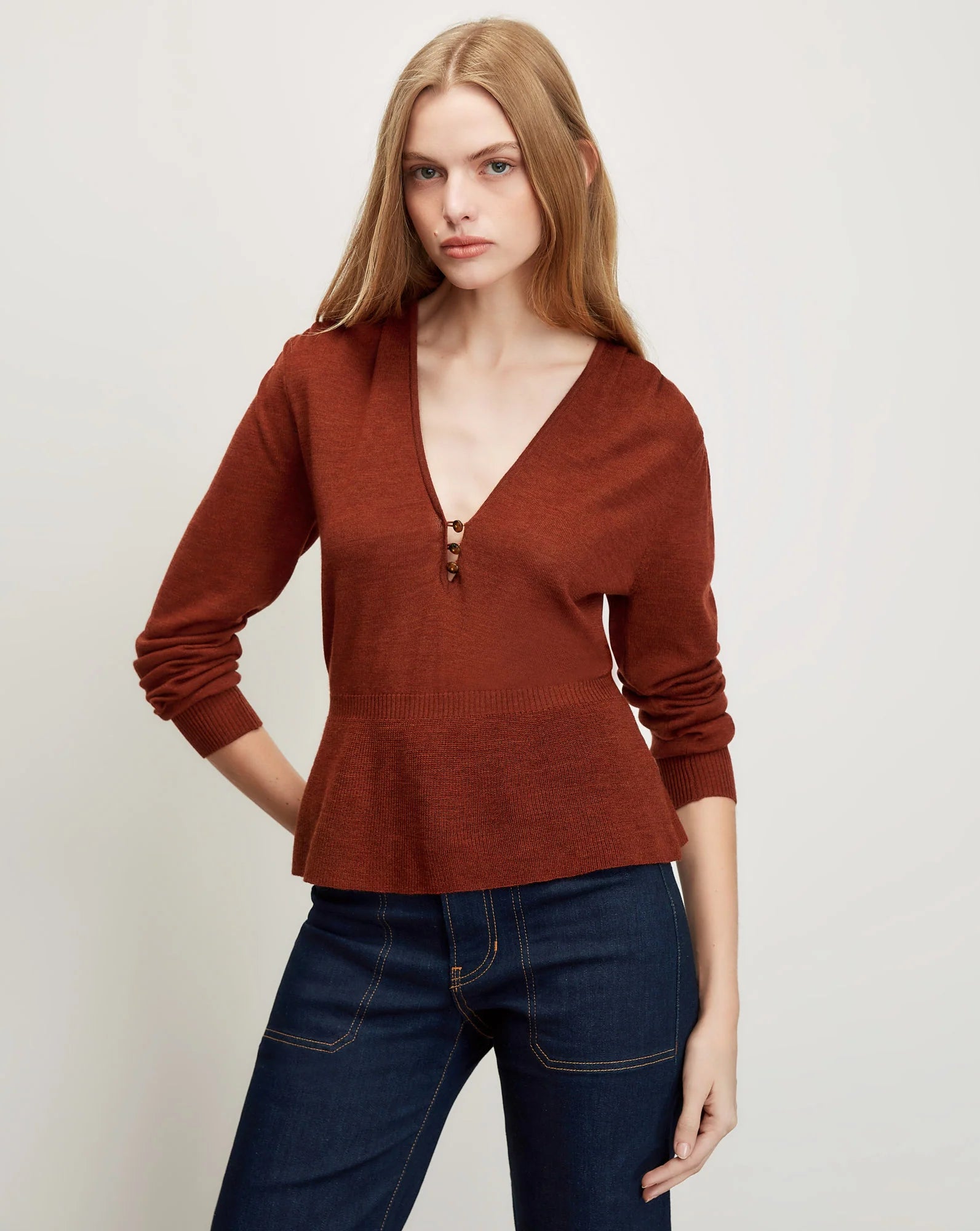 Zainen Knit Top