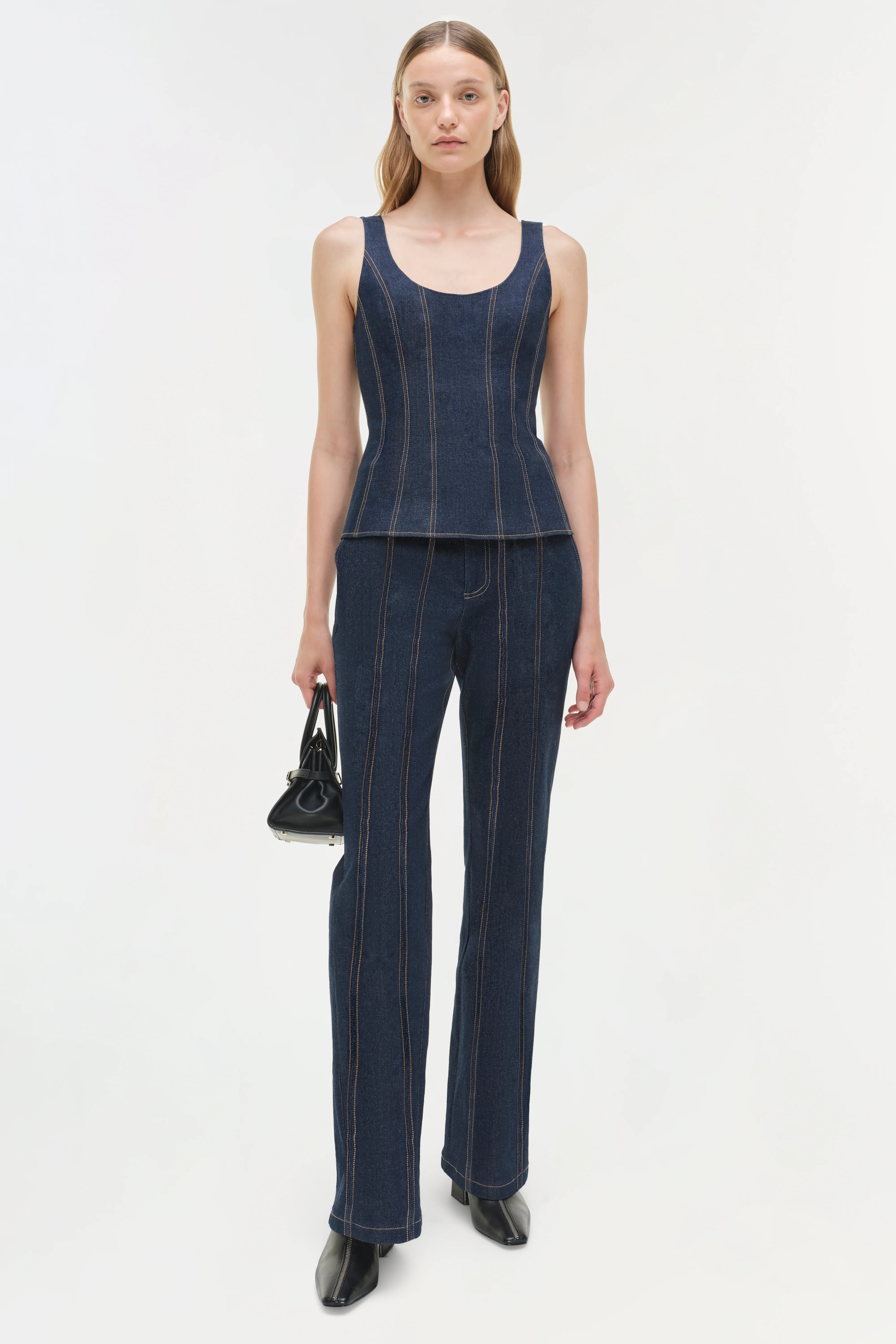Ansel Denim Trouser