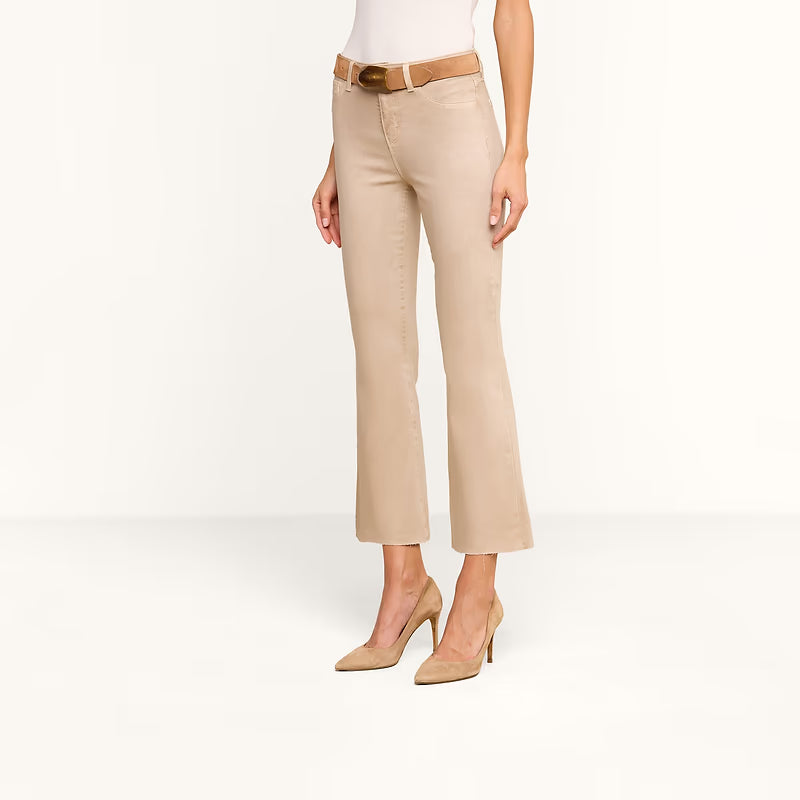 Kendra High Rise Crop Flare Jean